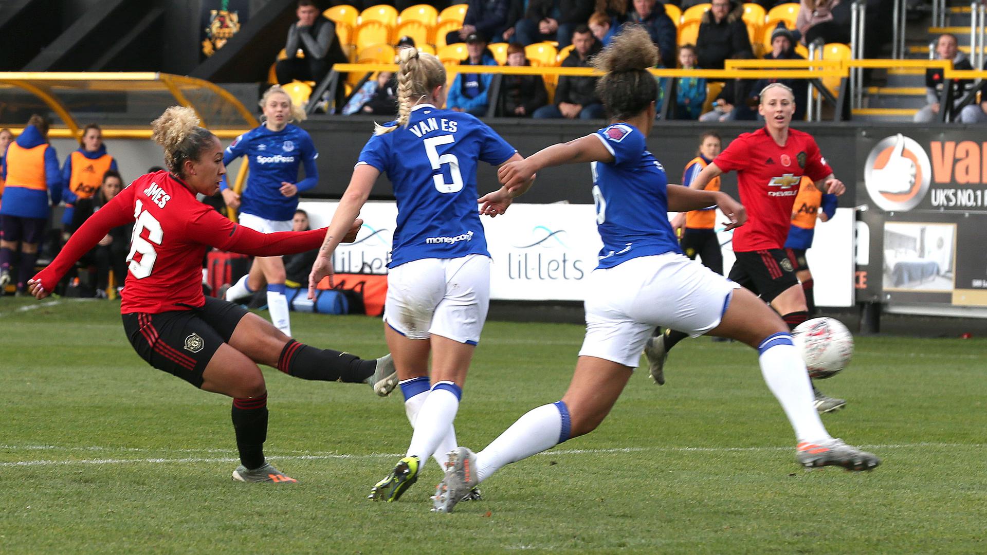 Gallery from Everton Women 0 Man Utd Women 3  Manchester United