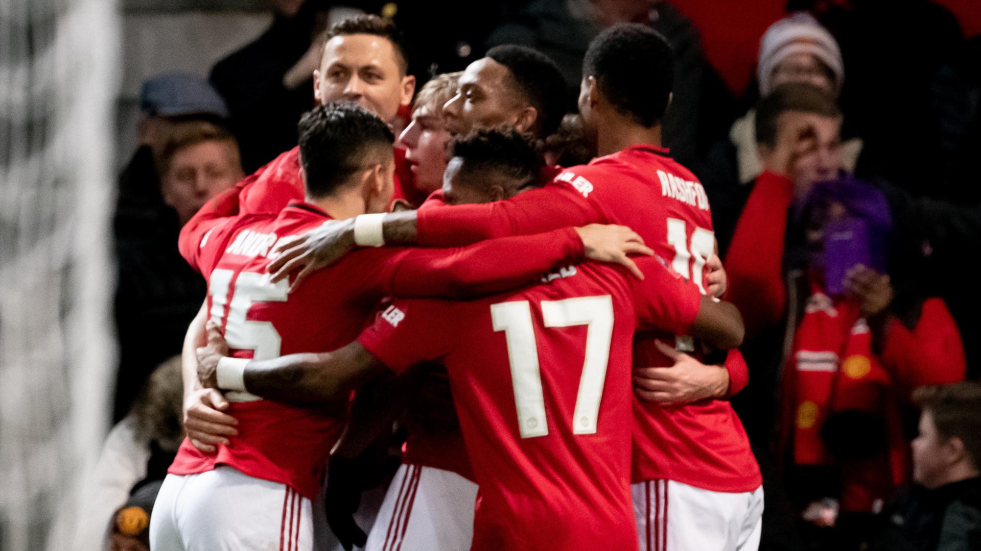 Gallery Man Utd v Wolves FA Cup replay 15 January Manchester United