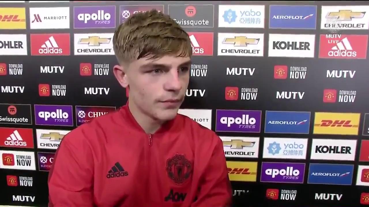 Brandon Williams Wolves Post Match Interview Manchester United