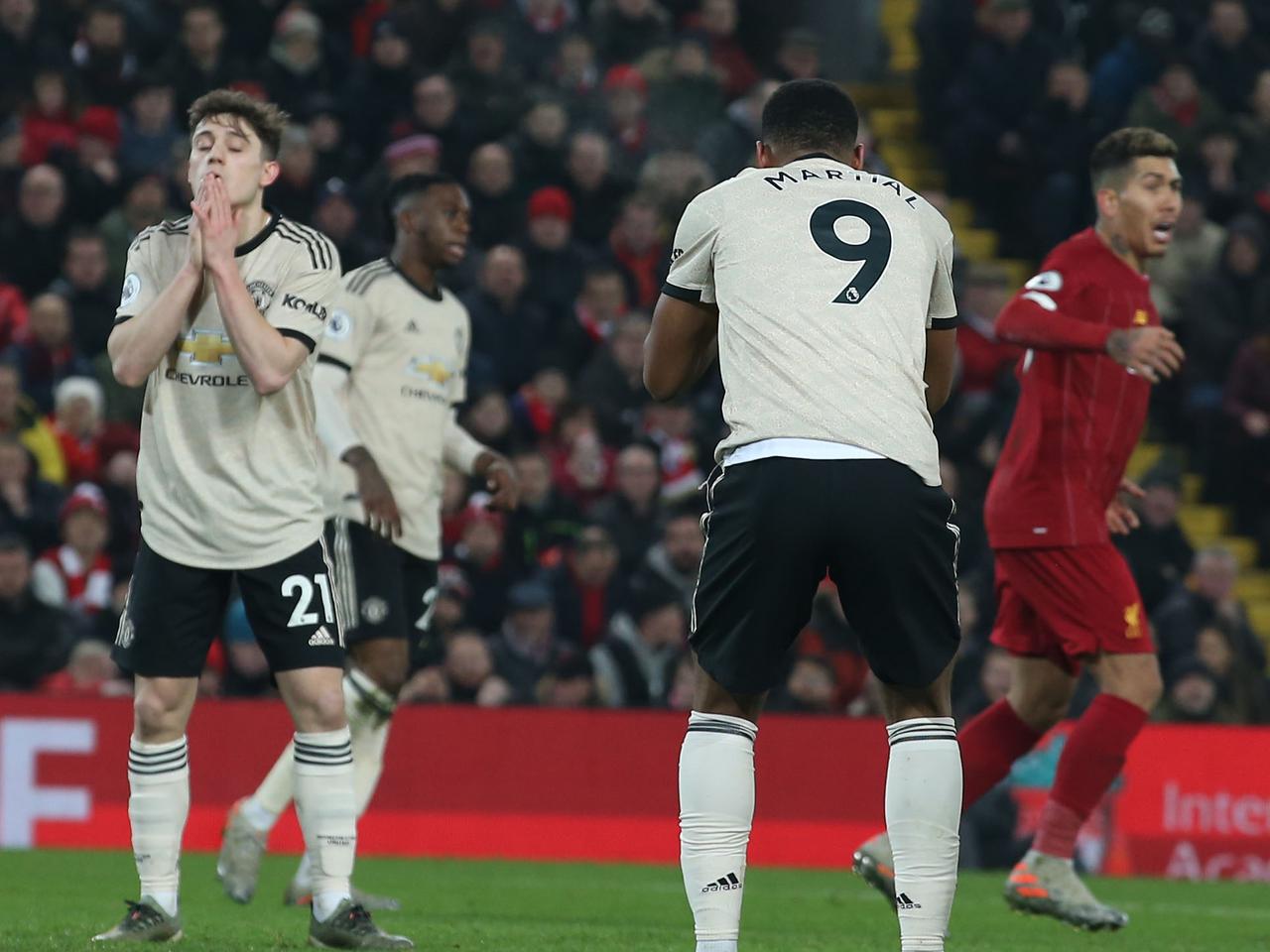 Liverpool vs Manchester United English Premier League 19 January