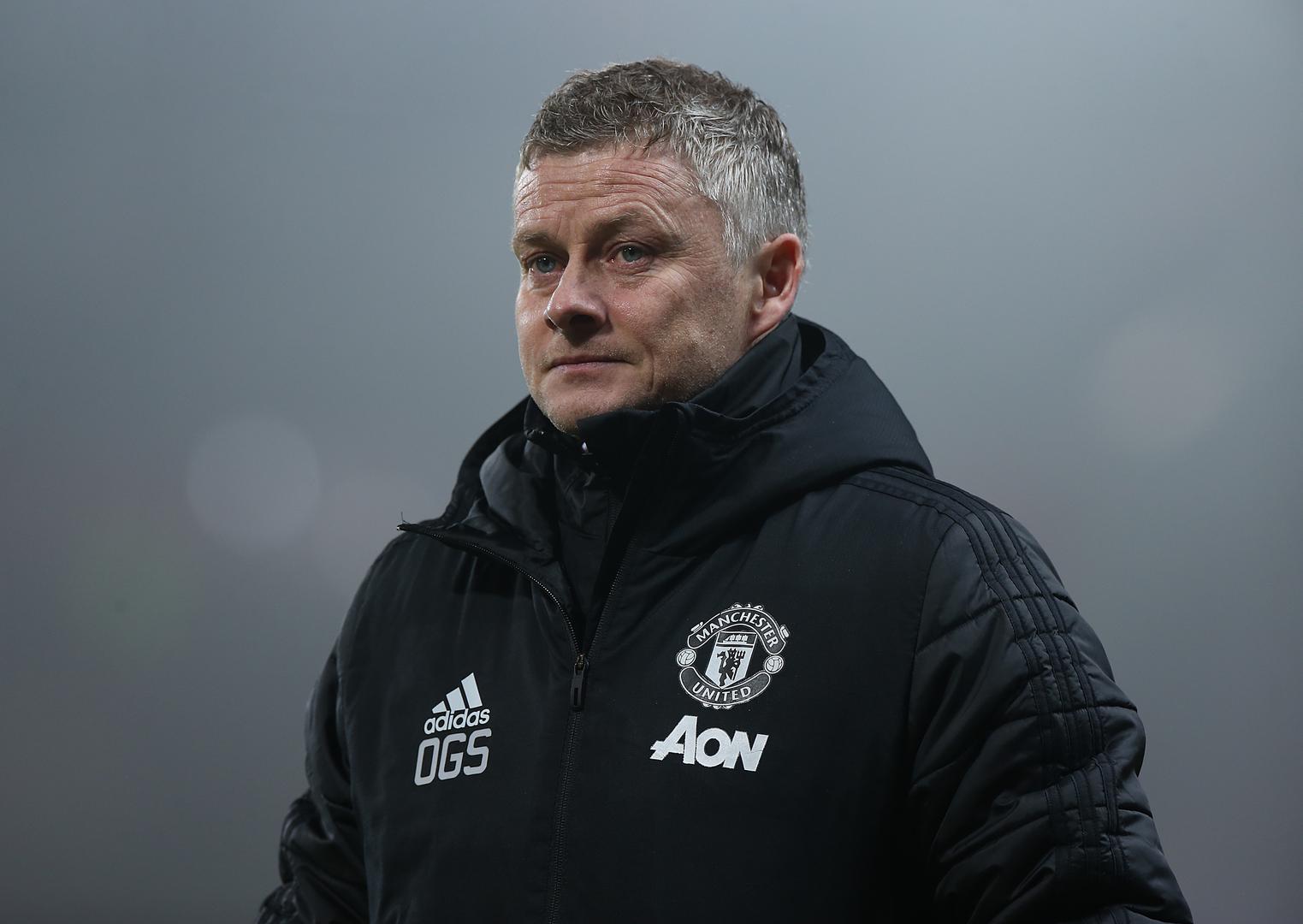 Ole Gunnar Solskjaer during Manchester United's 2-0 defeat to Burnley.