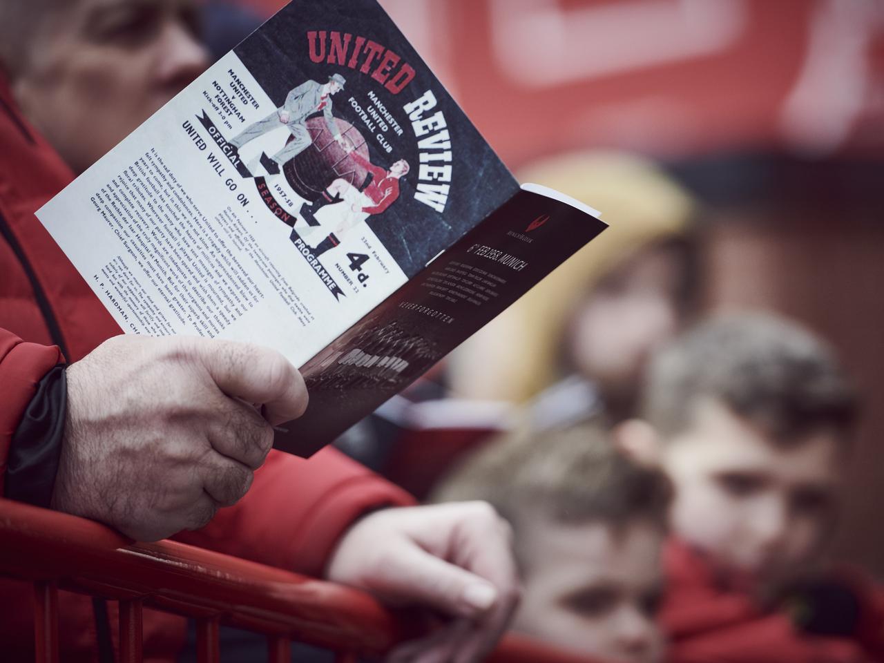 Munich memorial programme.