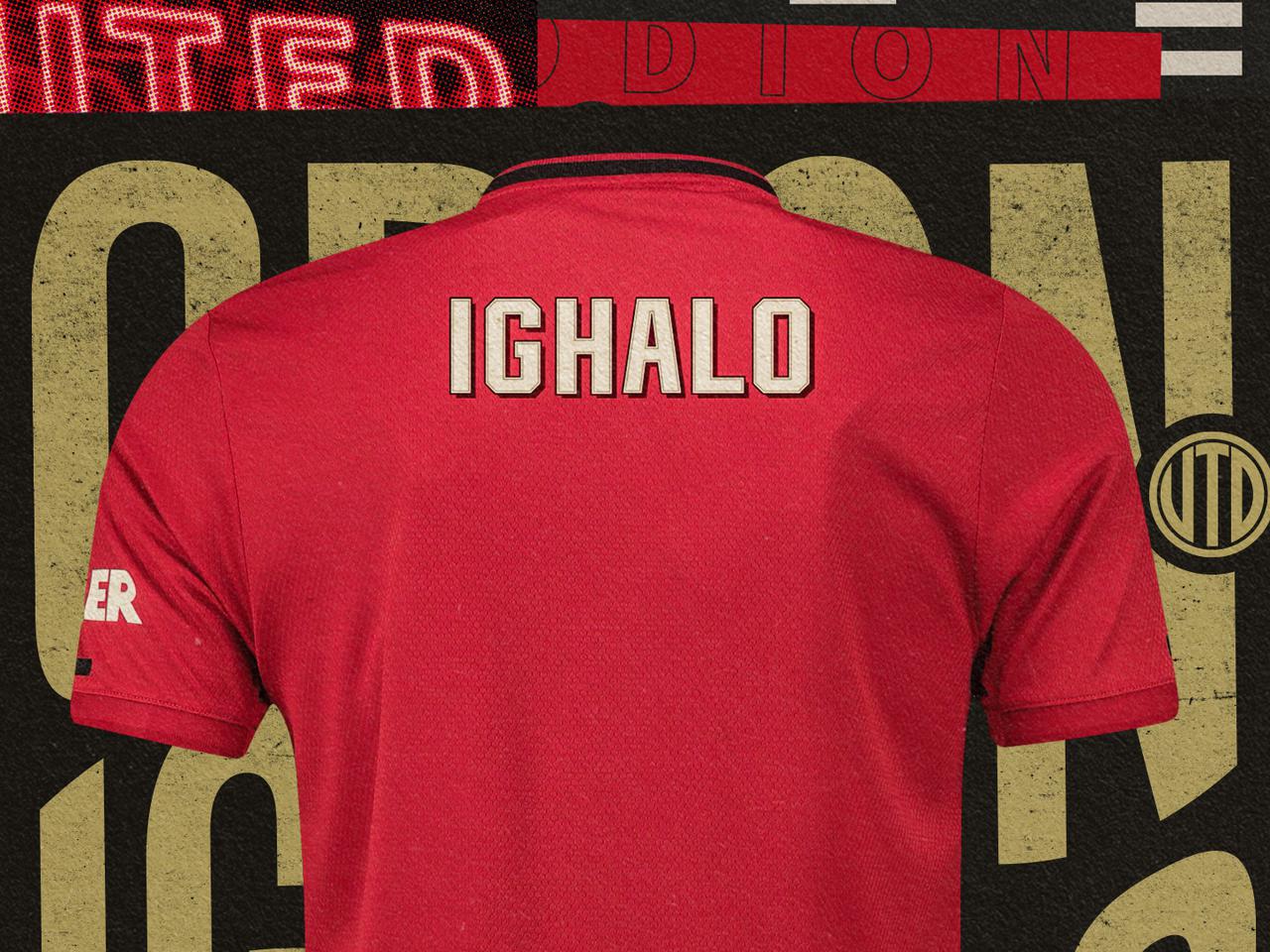 Ighalo jersey shop number