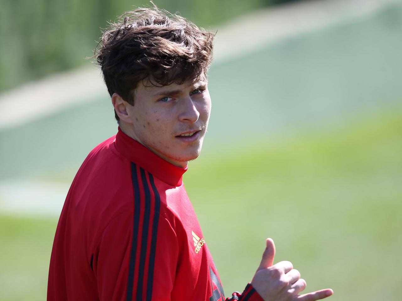 Victor Lindelof in Marbella in February 2020
