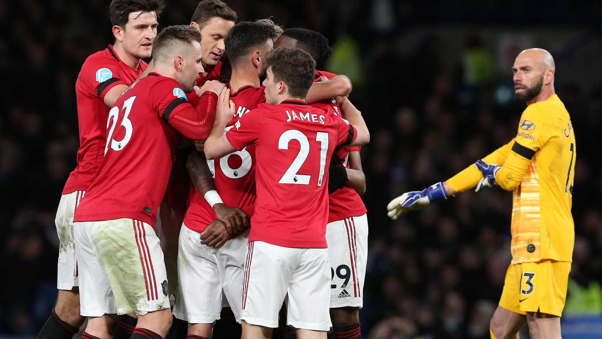 Highlights of Chelsea 0 Man Utd 2 on 17 February 2020