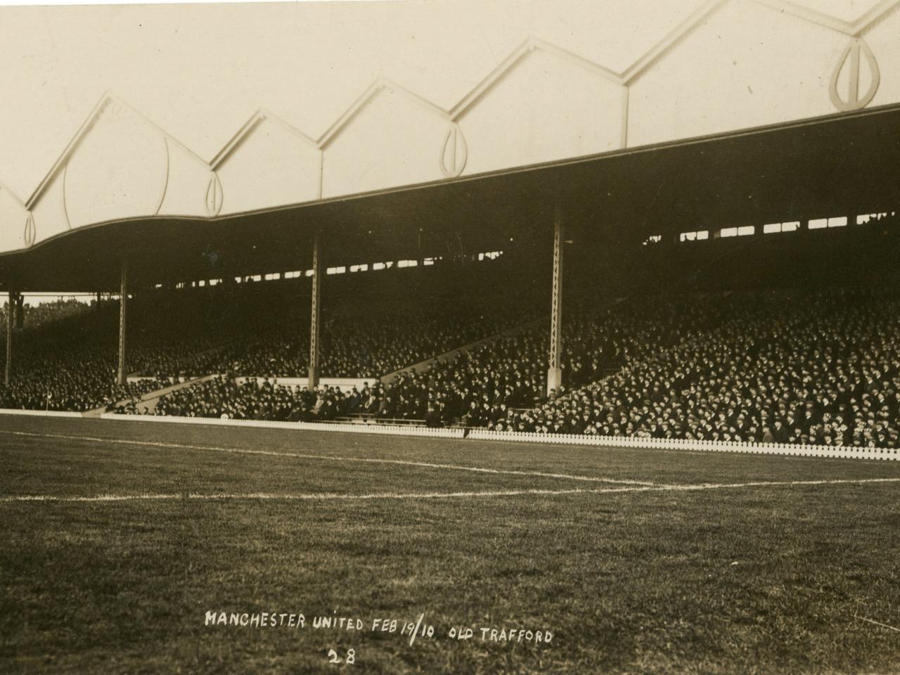 Old Trafford Stadium History 1910 To 1930 Manchester United
