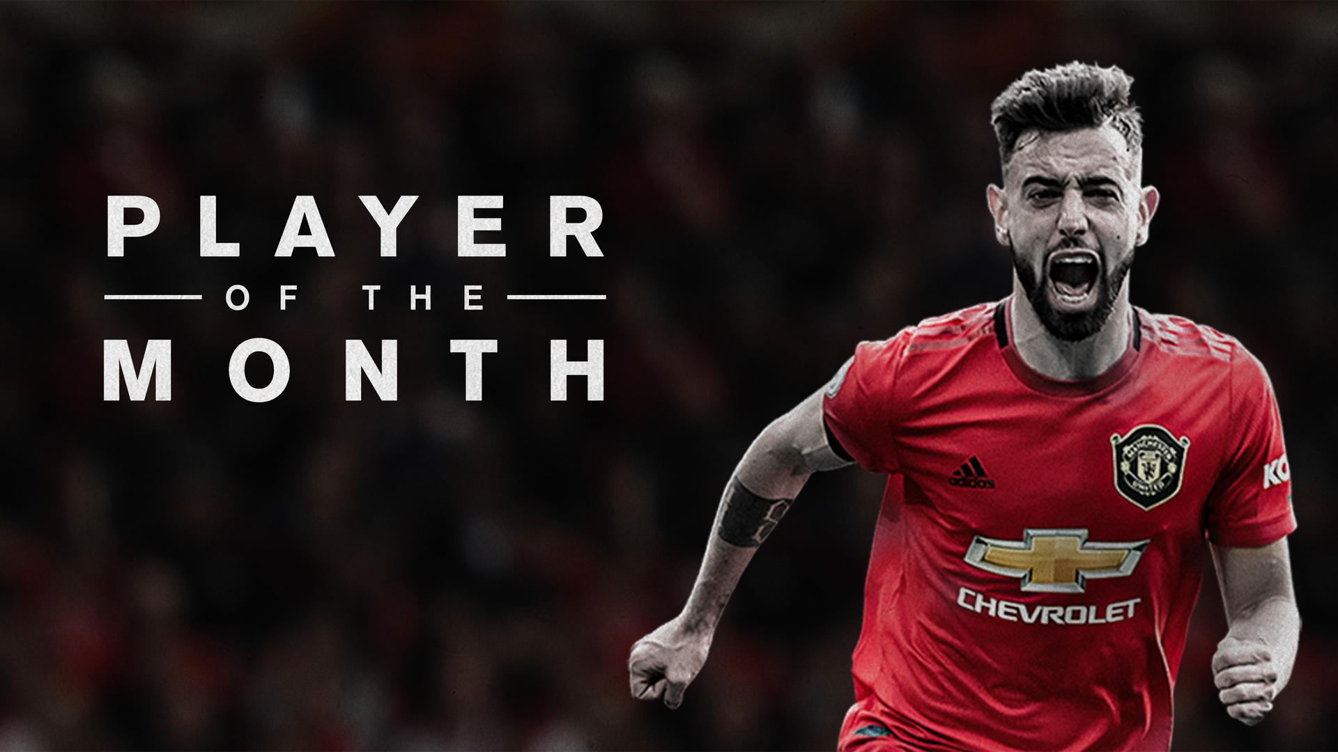 Bruno Fernandes named Man Utd Player of the Month for February