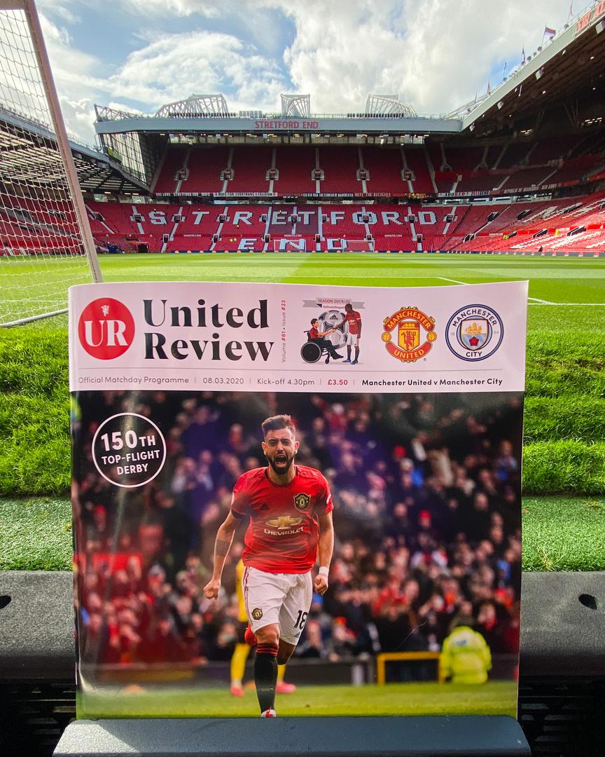 Match Pics From Man Utd V Man City On 8 March 2020 Manchester United