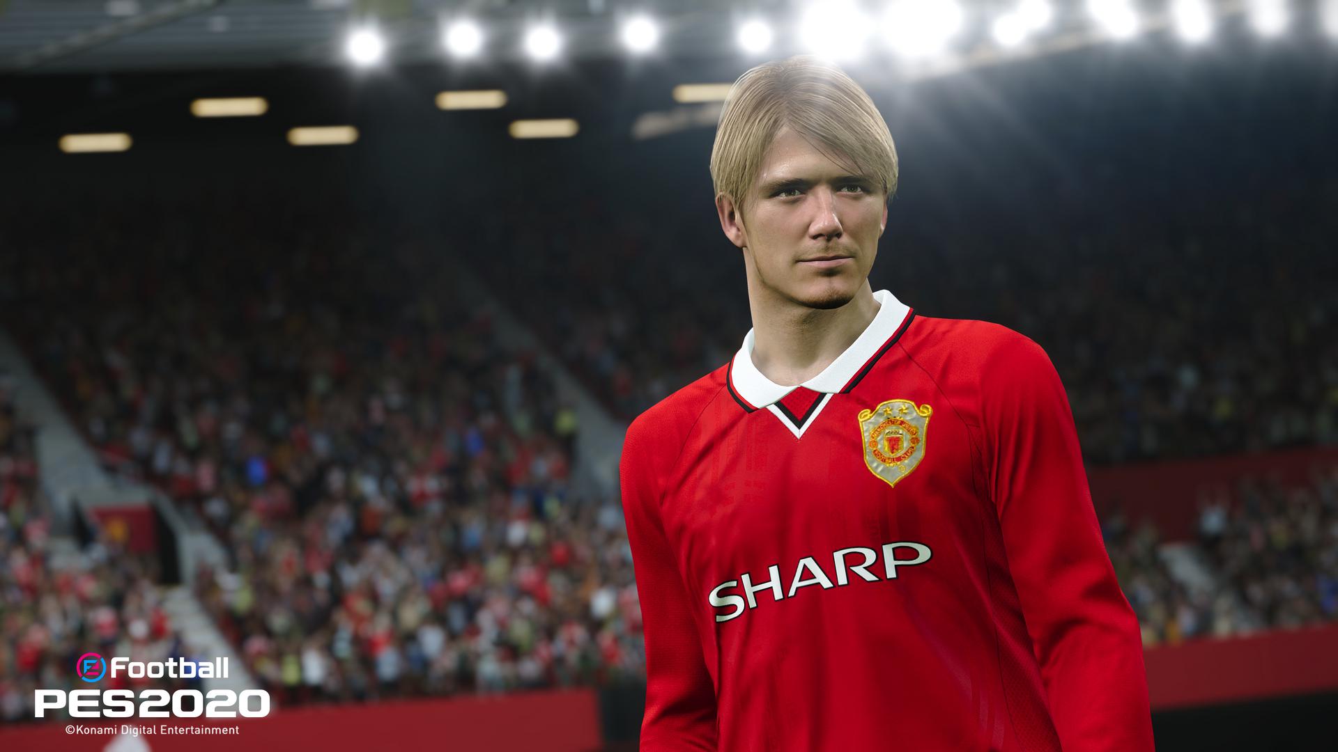 Pes Iconic Legends Gallery David Beckham Manchester United