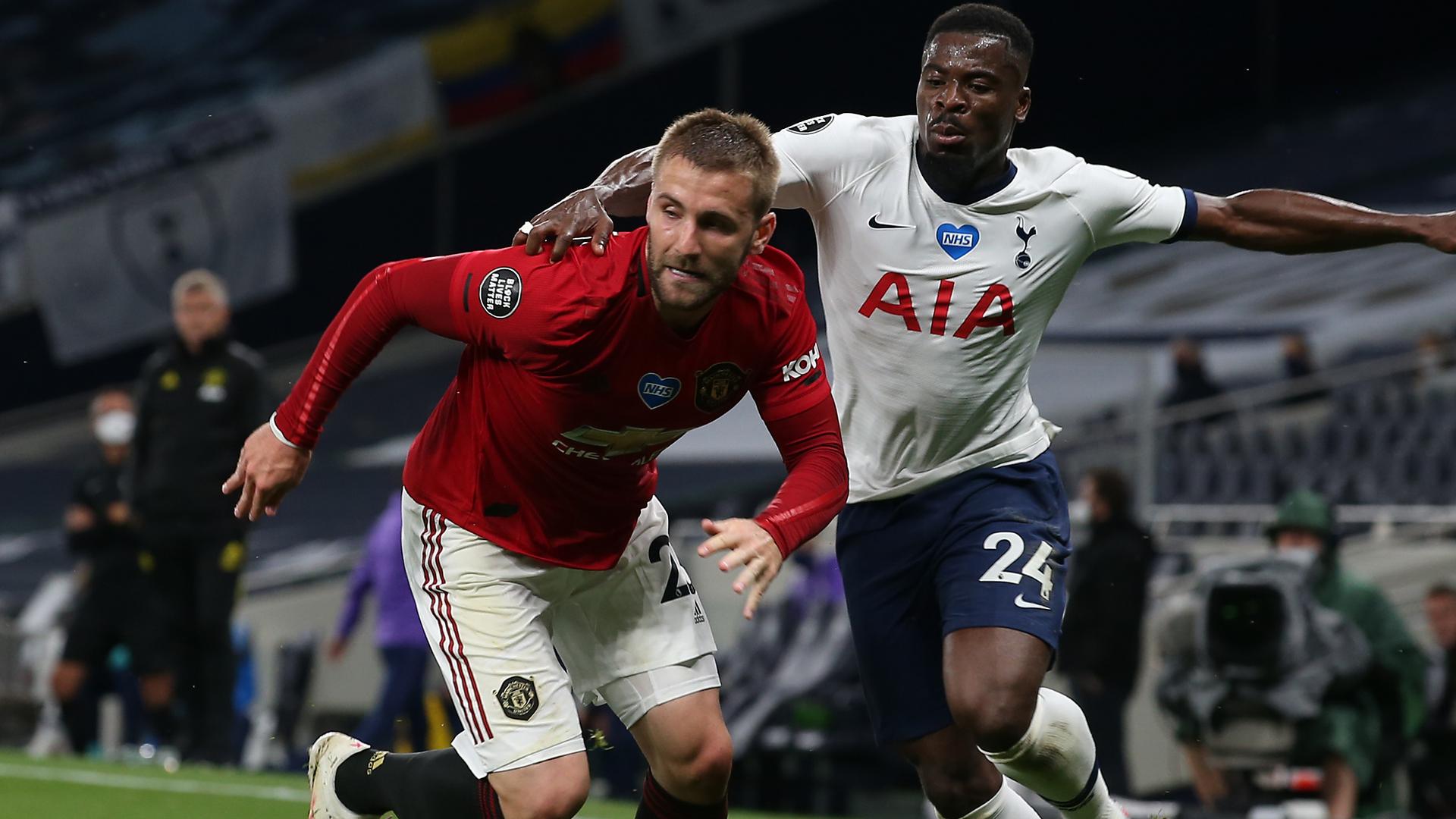 Luke Shaw interview after Tottenham 1 Man Utd 1 on 19 June ...