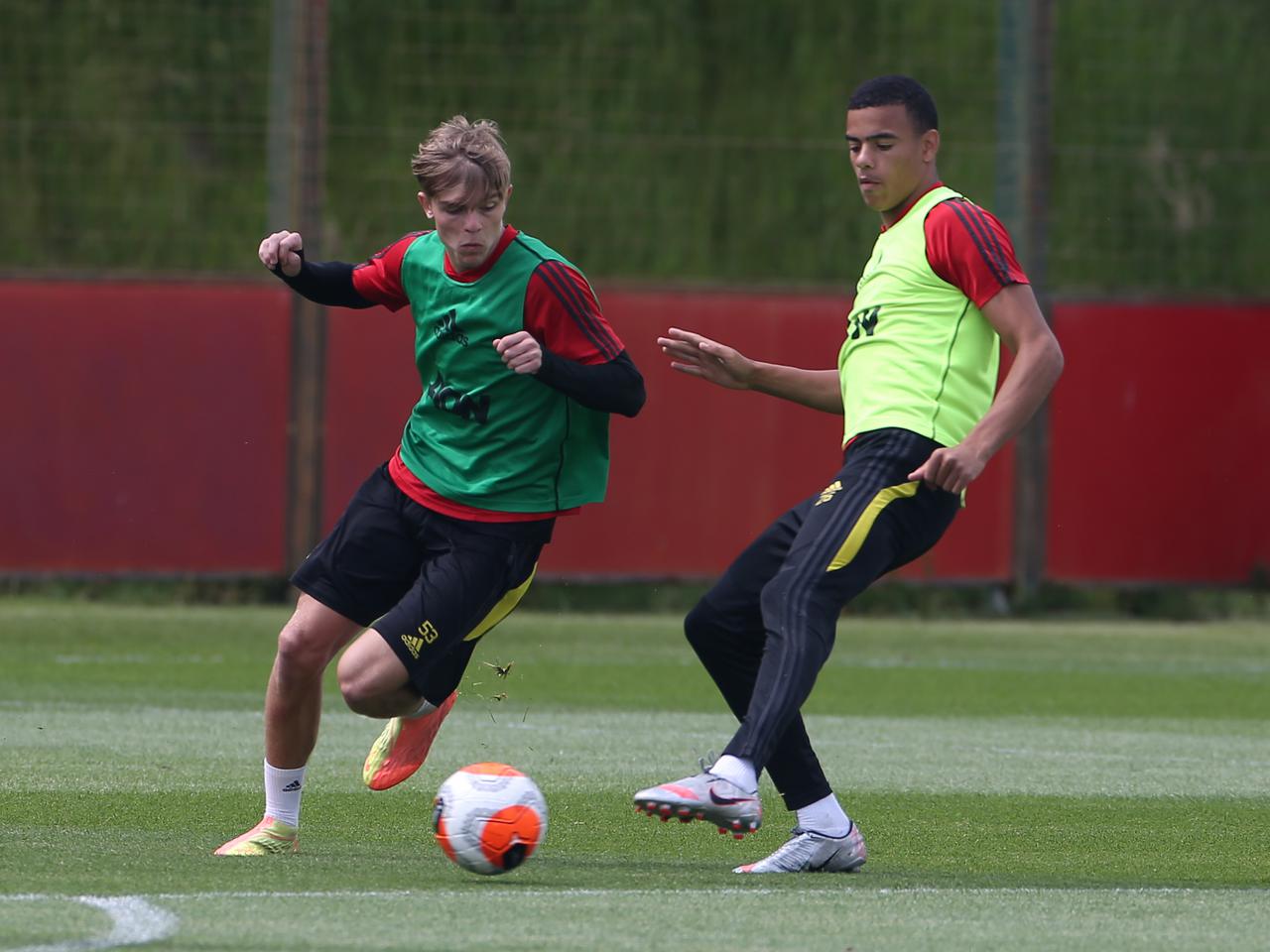 Brandon Williams and Mason Greenwood.