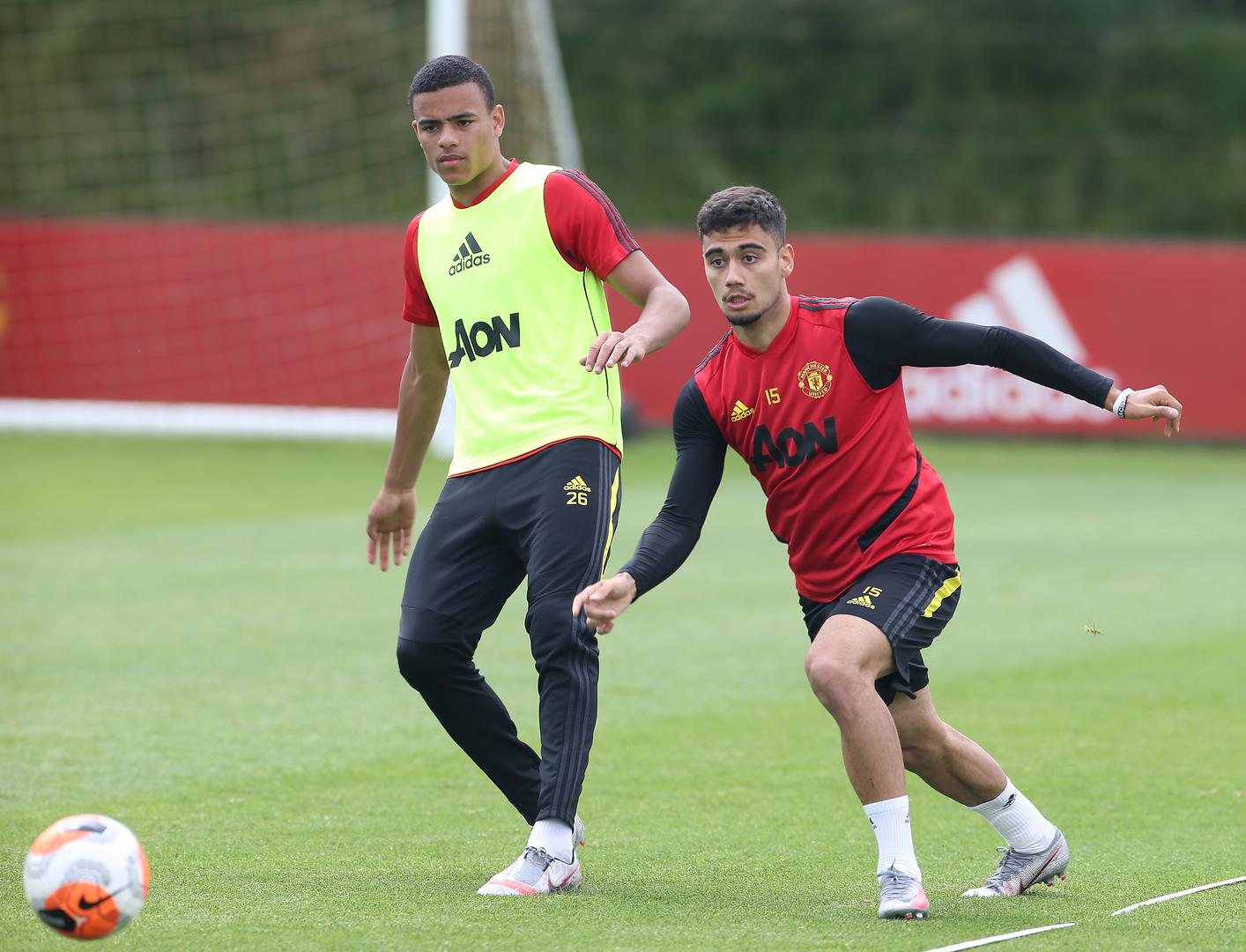 Gallery of Man Utd training images from 23 June 2020 Manchester