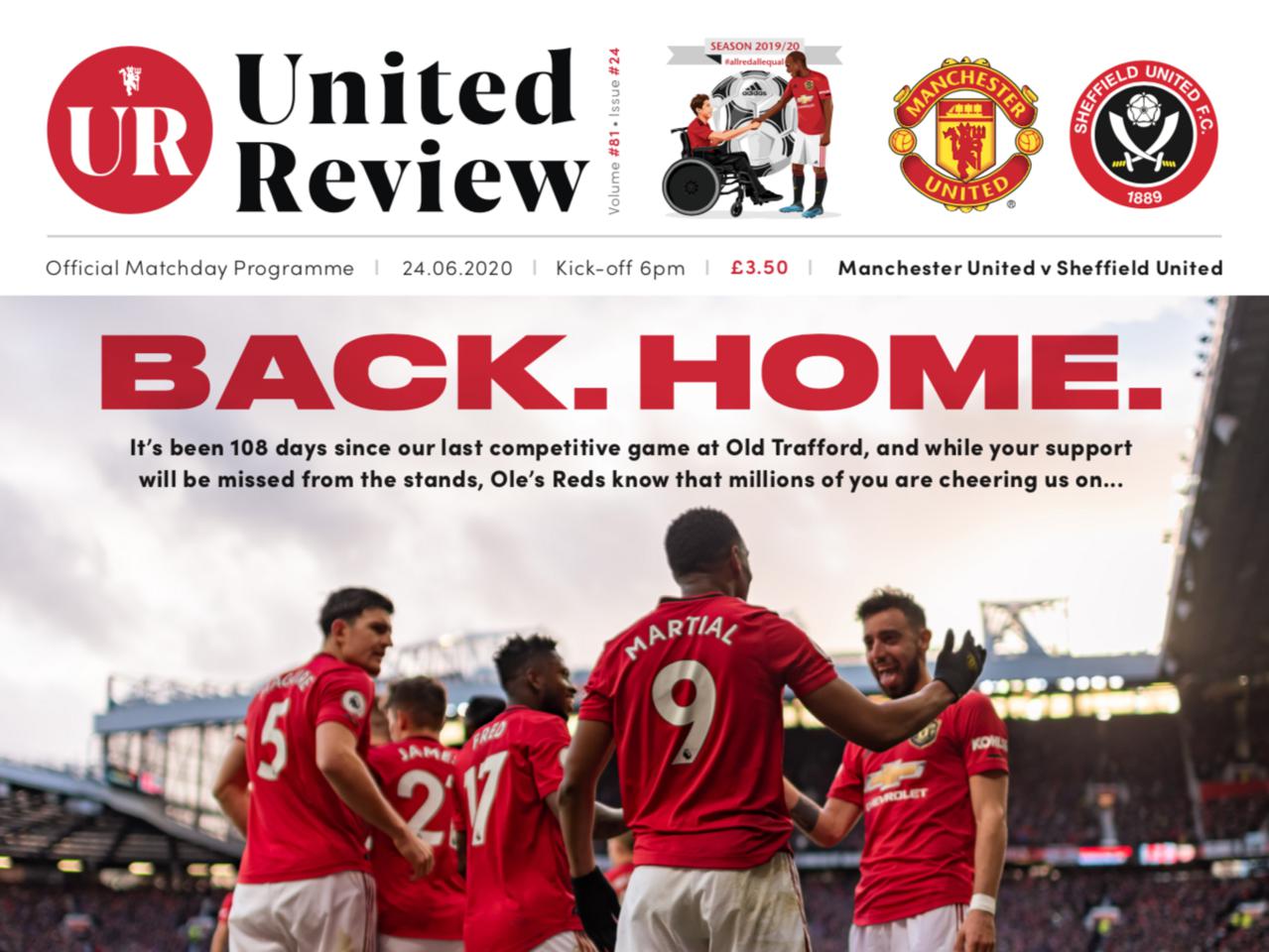 Read Your Exclusive Man Utd Digital Matchday Programme Now Manchester United