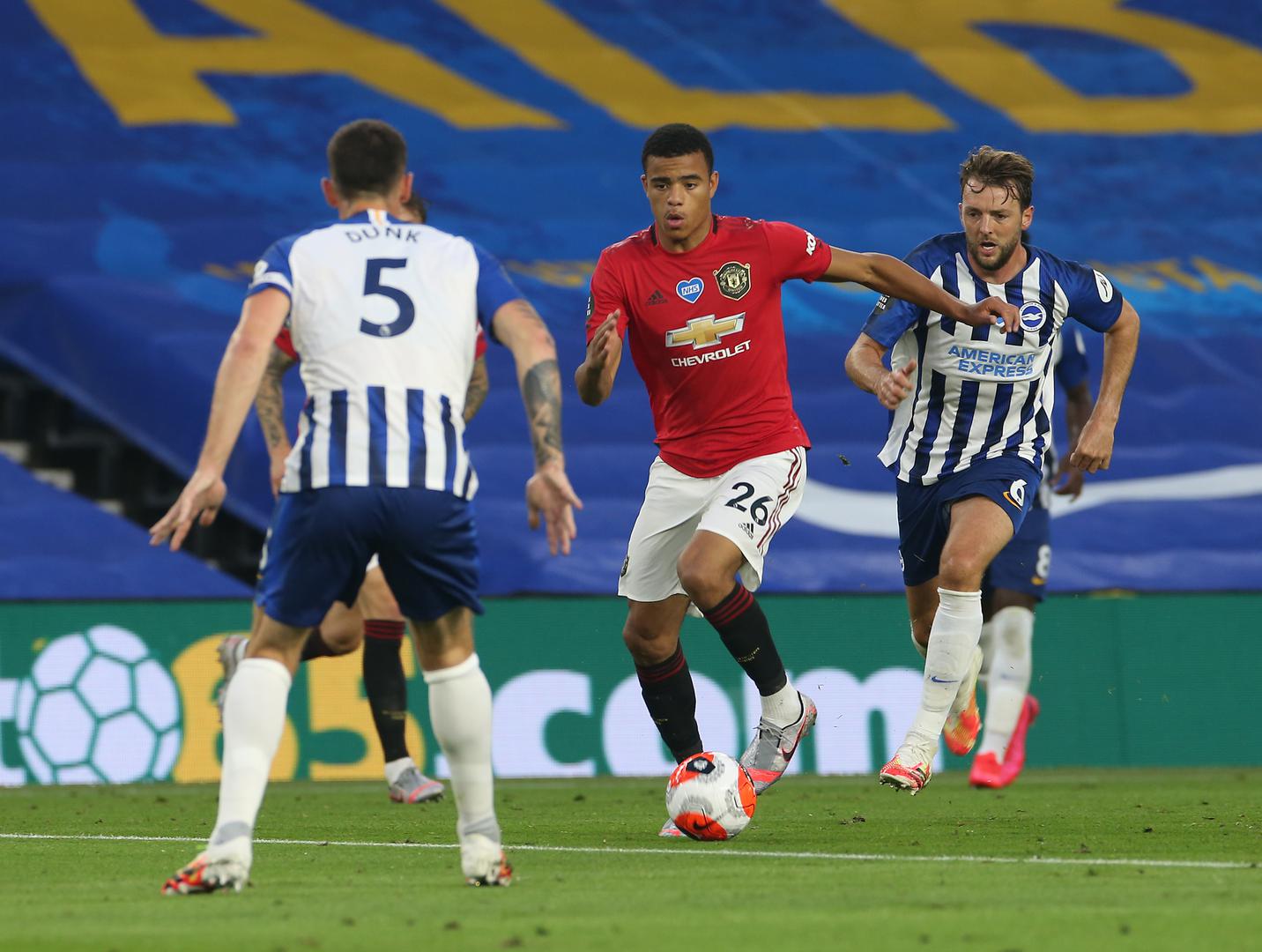 Brighton And Hove Albion Vs Manchester United English Premier League 30 June 2020 Manchester United Manchester United