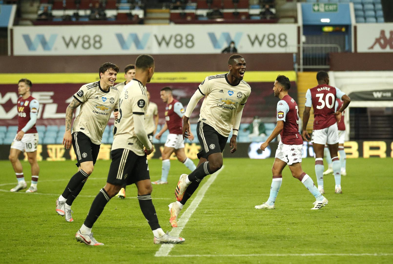 Manchester United Vs Aston Villa Friendly