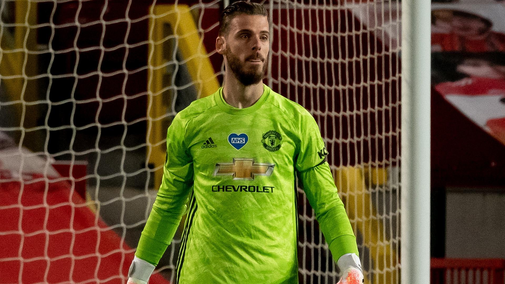 David De Gea save during Man Utd 2 Southampton 2 | Manchester United