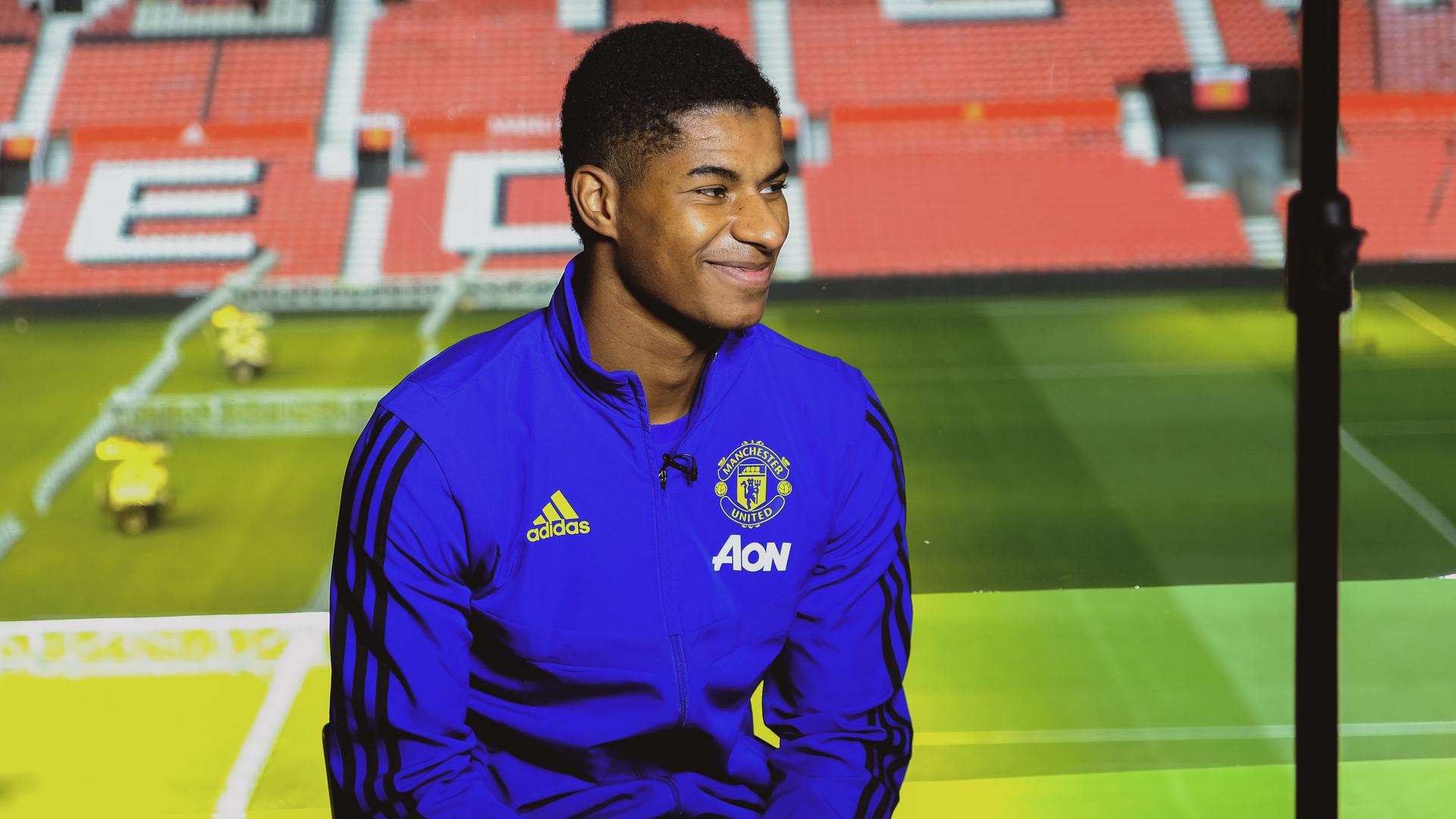 Marcus Rashford Exclusive Interview From Inside United December 2019 Manchester United