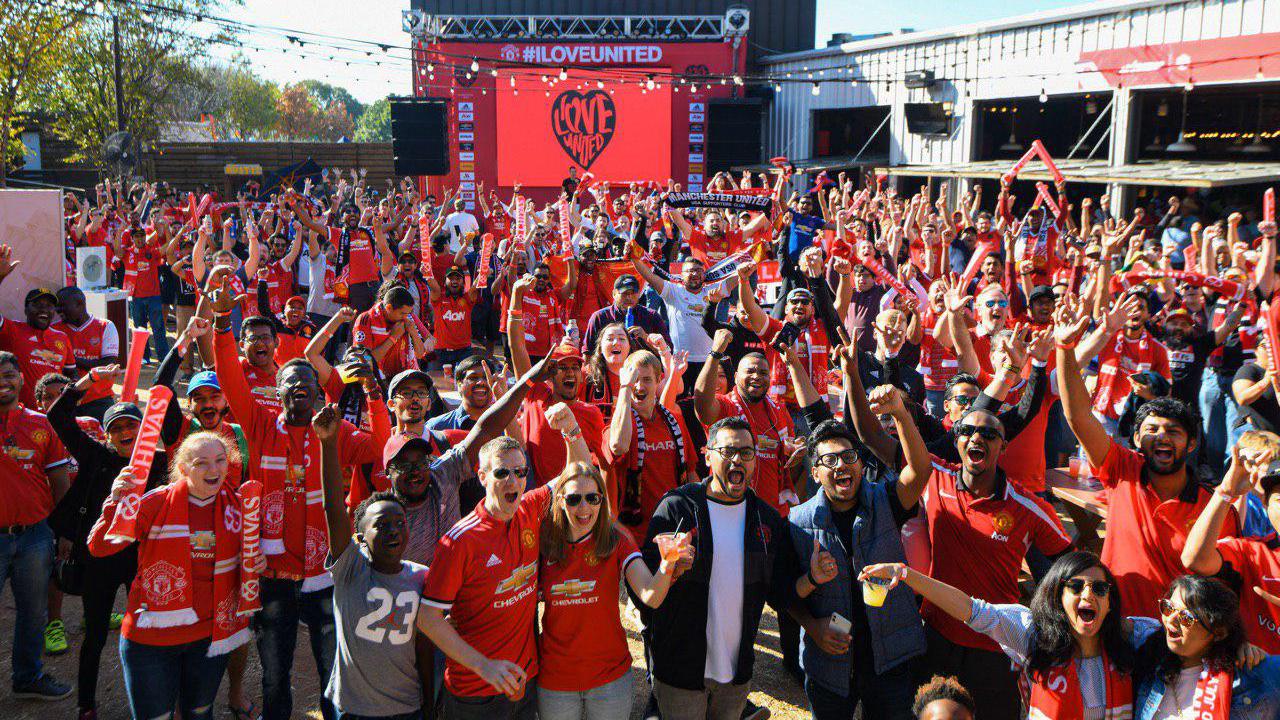 Thousands of Man United fans attend I Love United event in Dallas