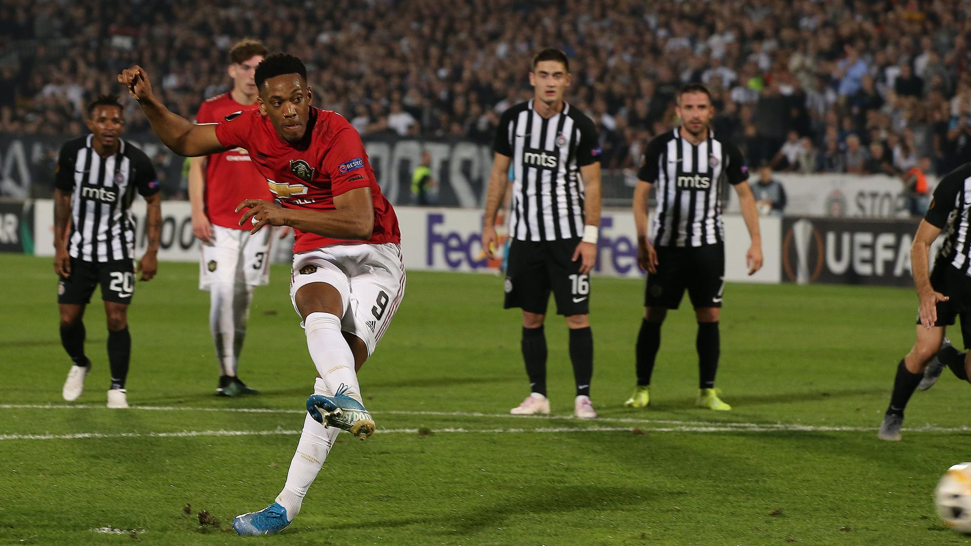 Video match highlights Partizan Belgrade 0 Man United 1 | Manchester United