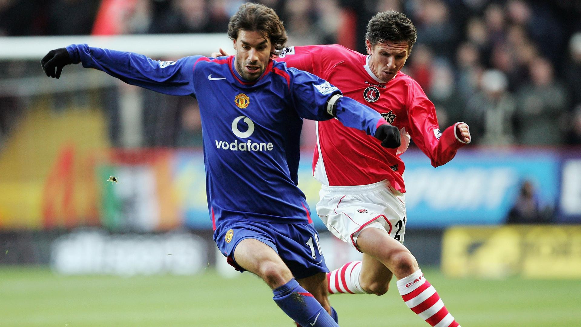 Ruud van Nistelrooy's goal for Man Utd against Charlton in ...