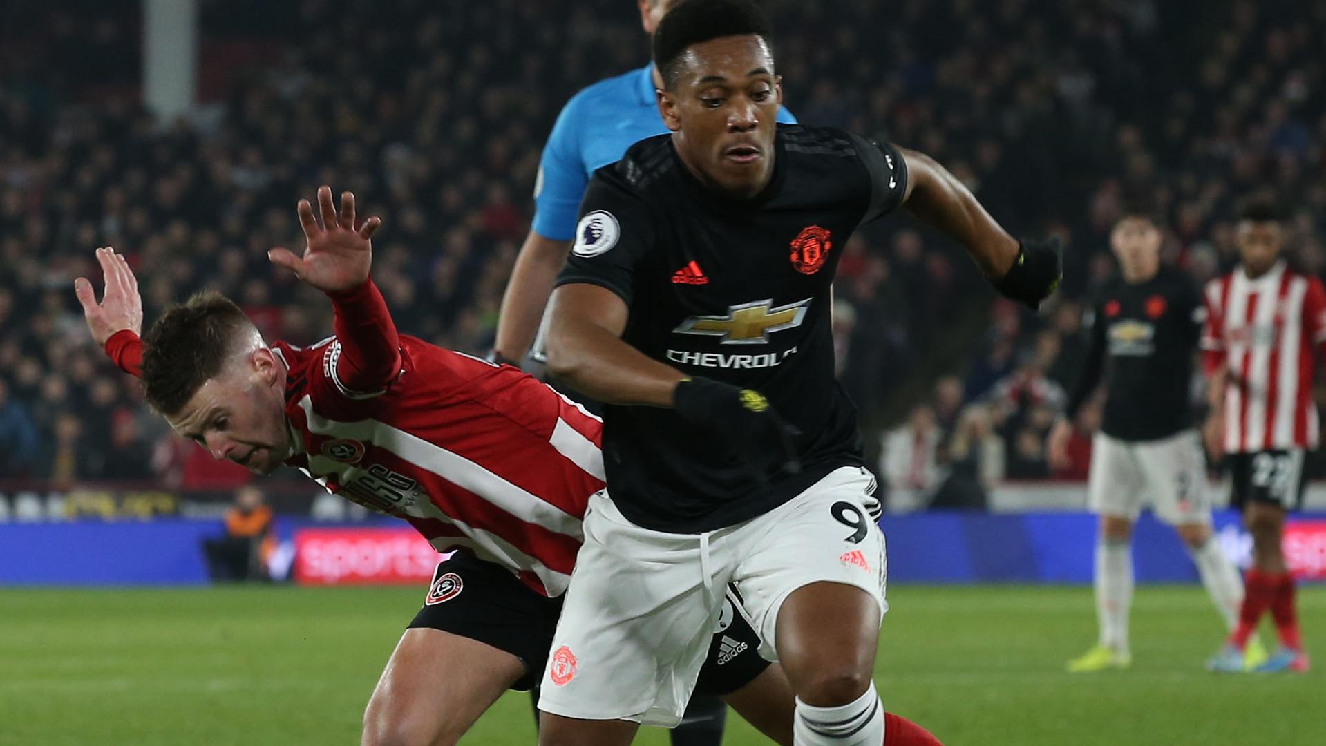 Match report for Sheffield United v Manchester United on 24 Nov 2019 Manchester United