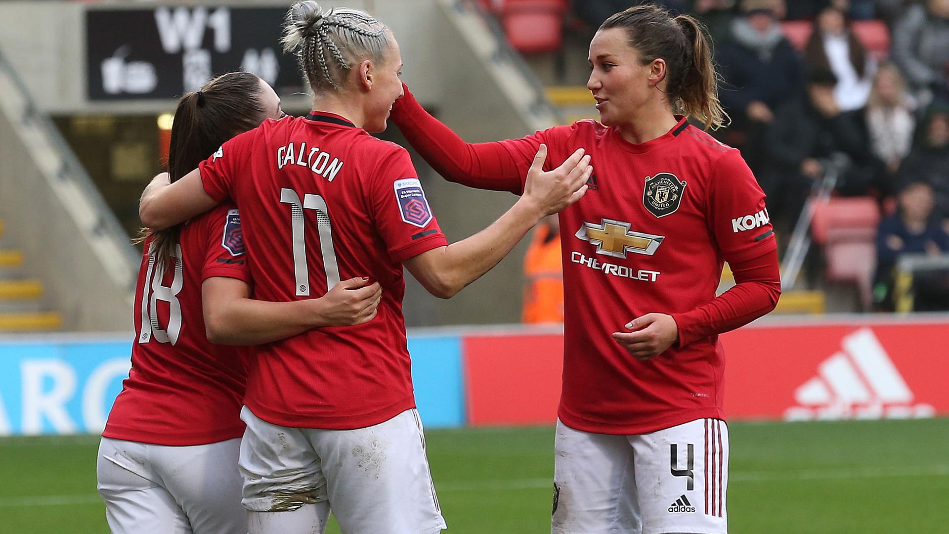 Match highlights of Man United Women 4 Brighton Women 0 on 24 November ...