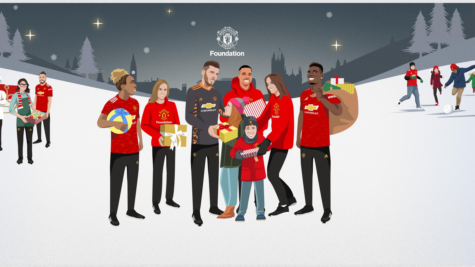 Utd Foundation launch Christmas 2020 fundraising campaign | Manchester United