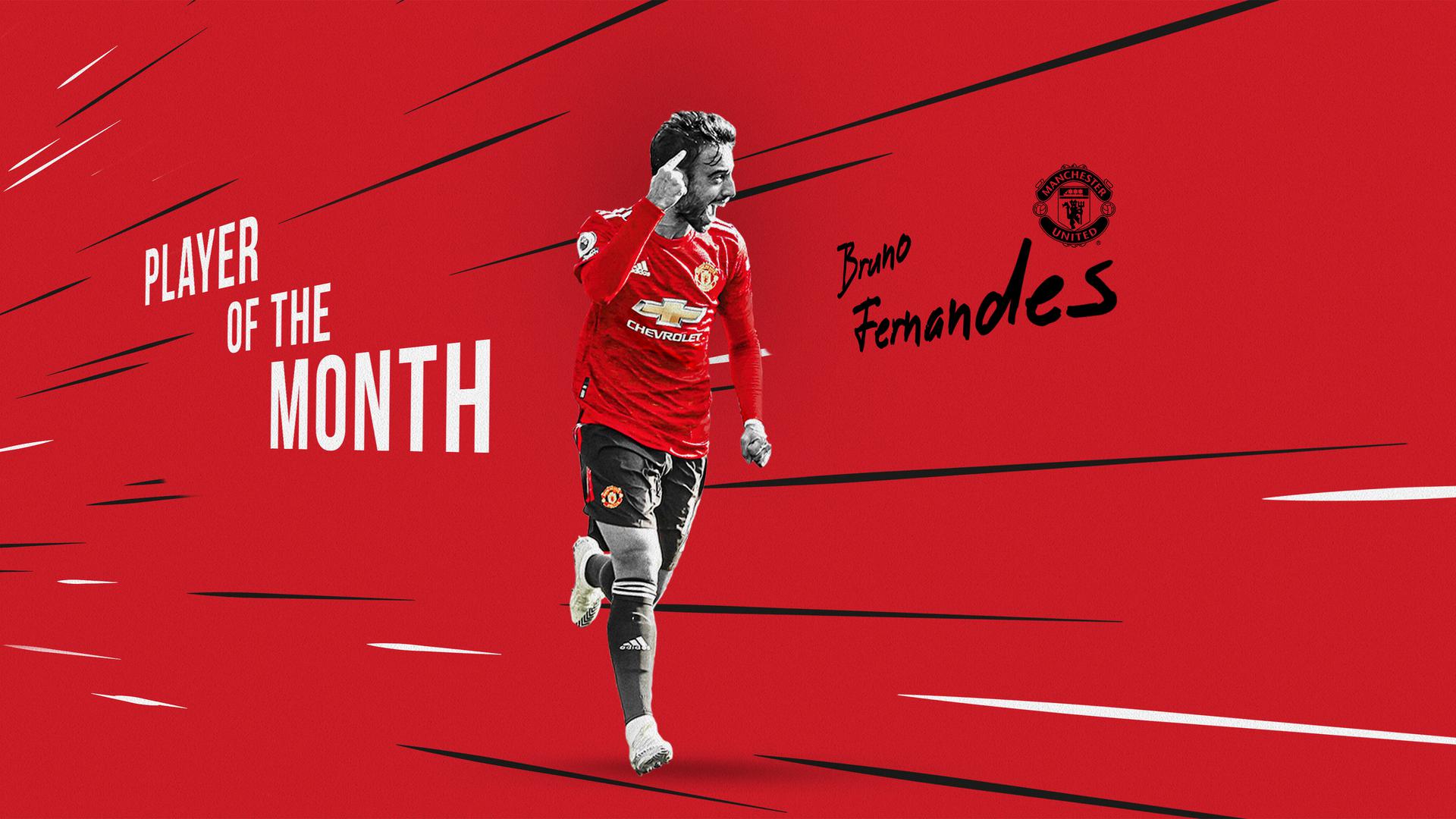 Bruno Fernandes Is Man Utd Player Of The Month For November Manchester United