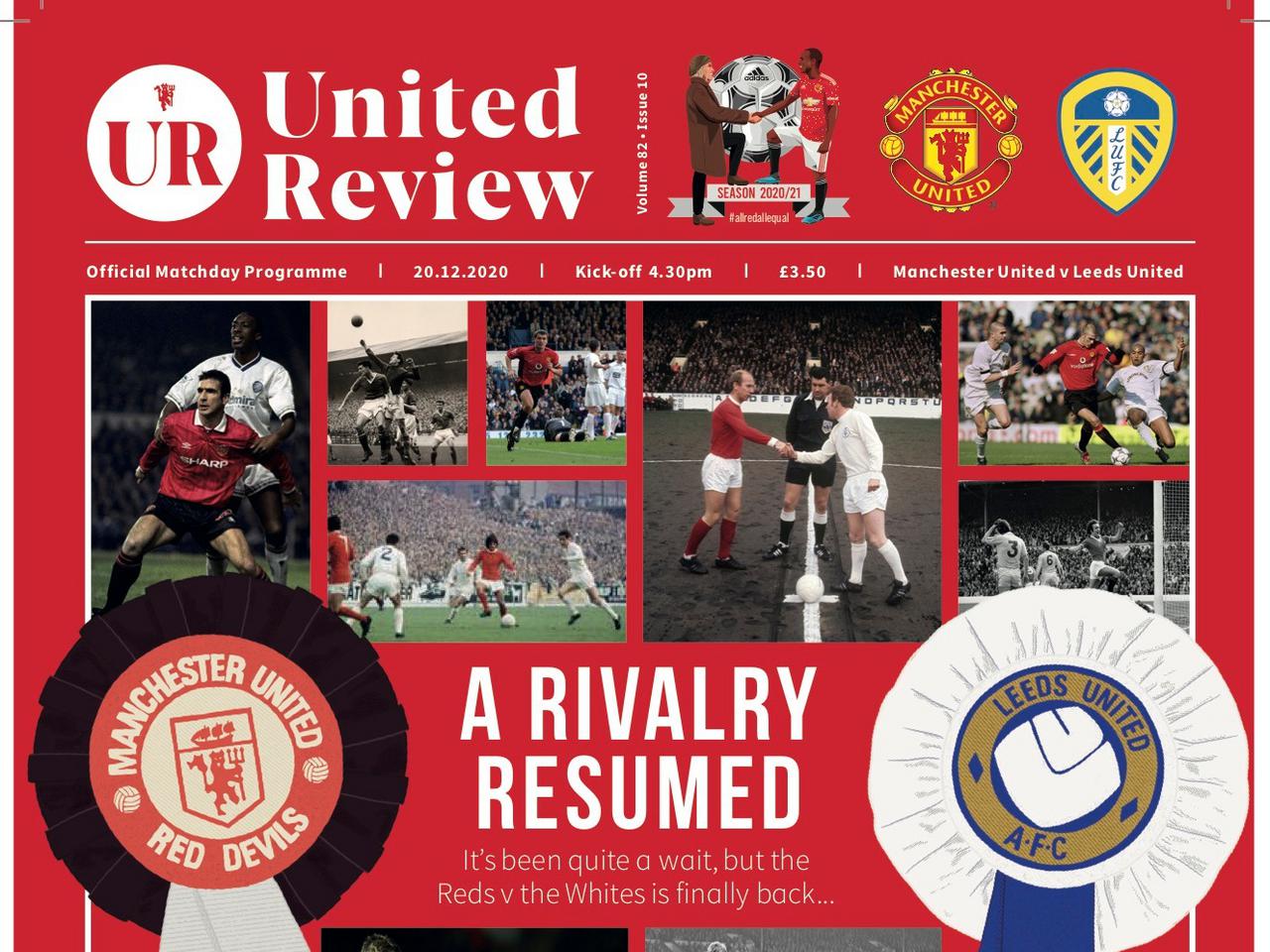 Get Your Copy Of United Review For Man Utd V Leeds At Old Trafford Manchester United