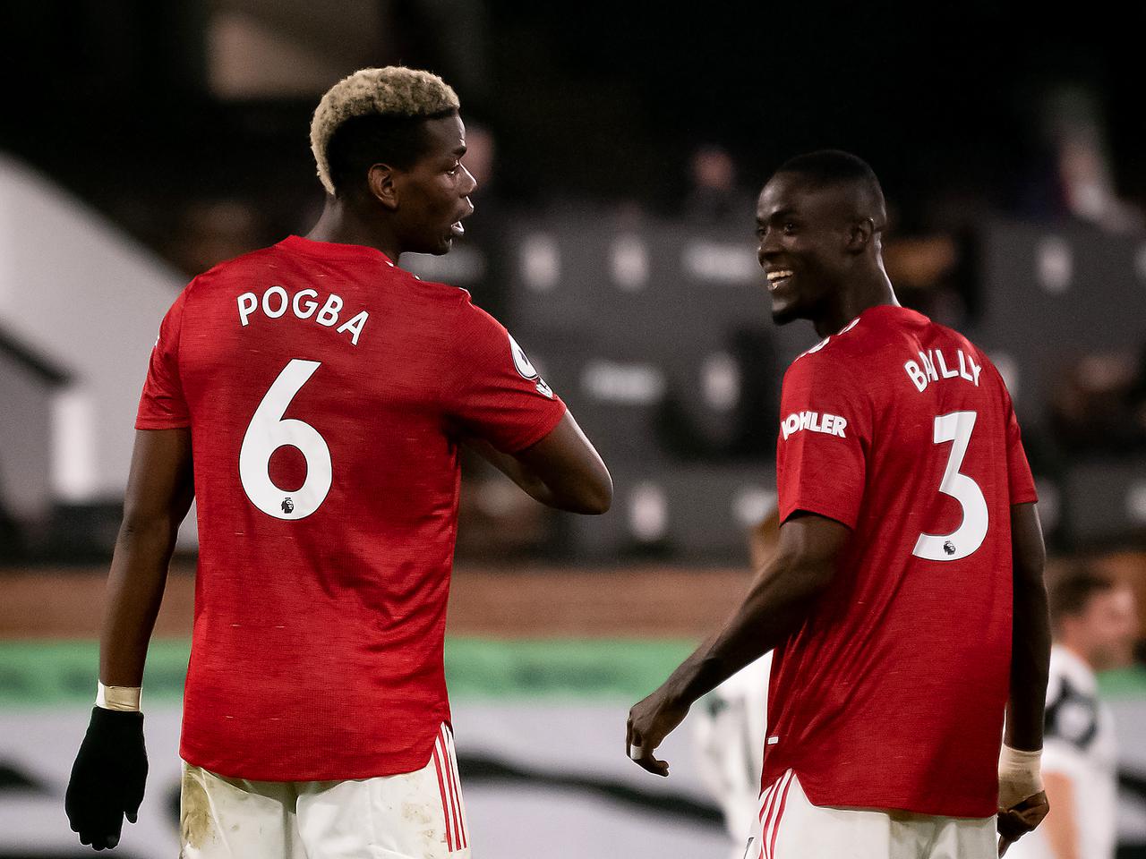 Paul Pogba and Eric Bailly