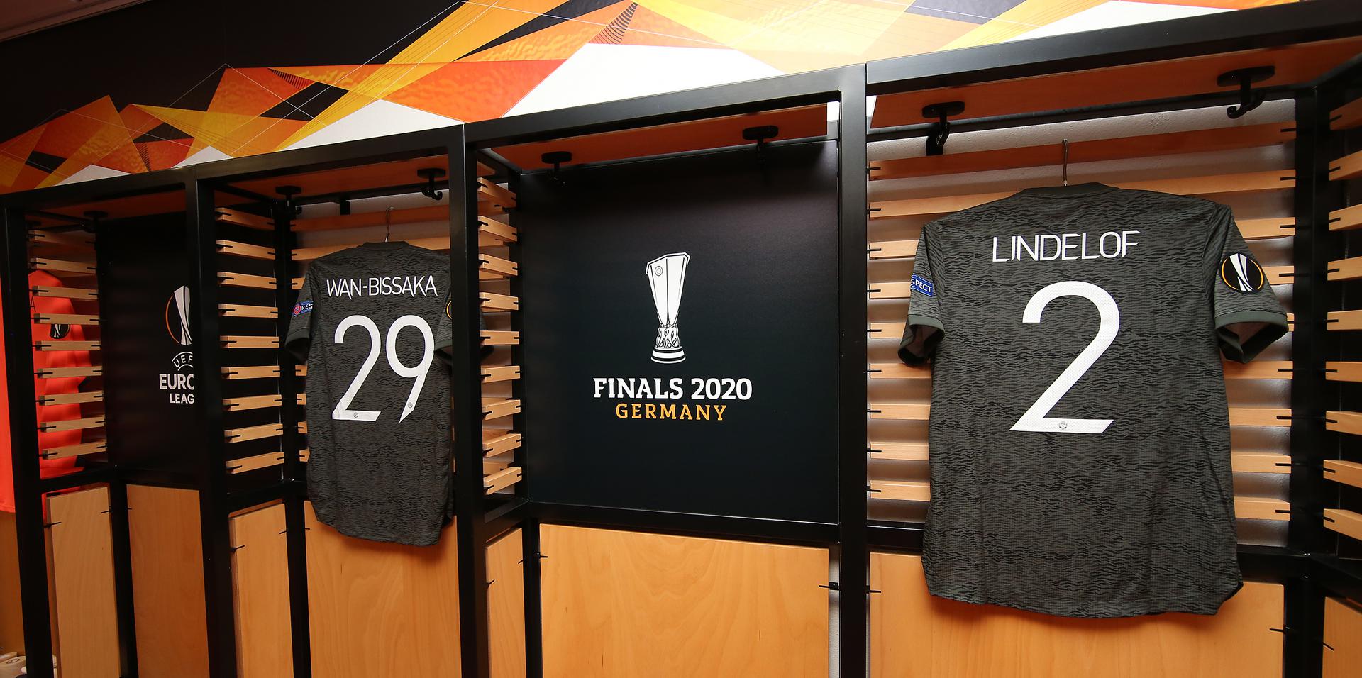 Dressing Room Images Ahead Of Man Utd V Sevilla 16 August 2020 Manchester United