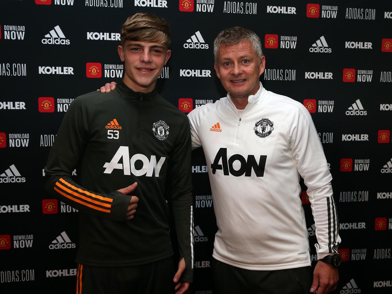 Brandon Williams and the manager.