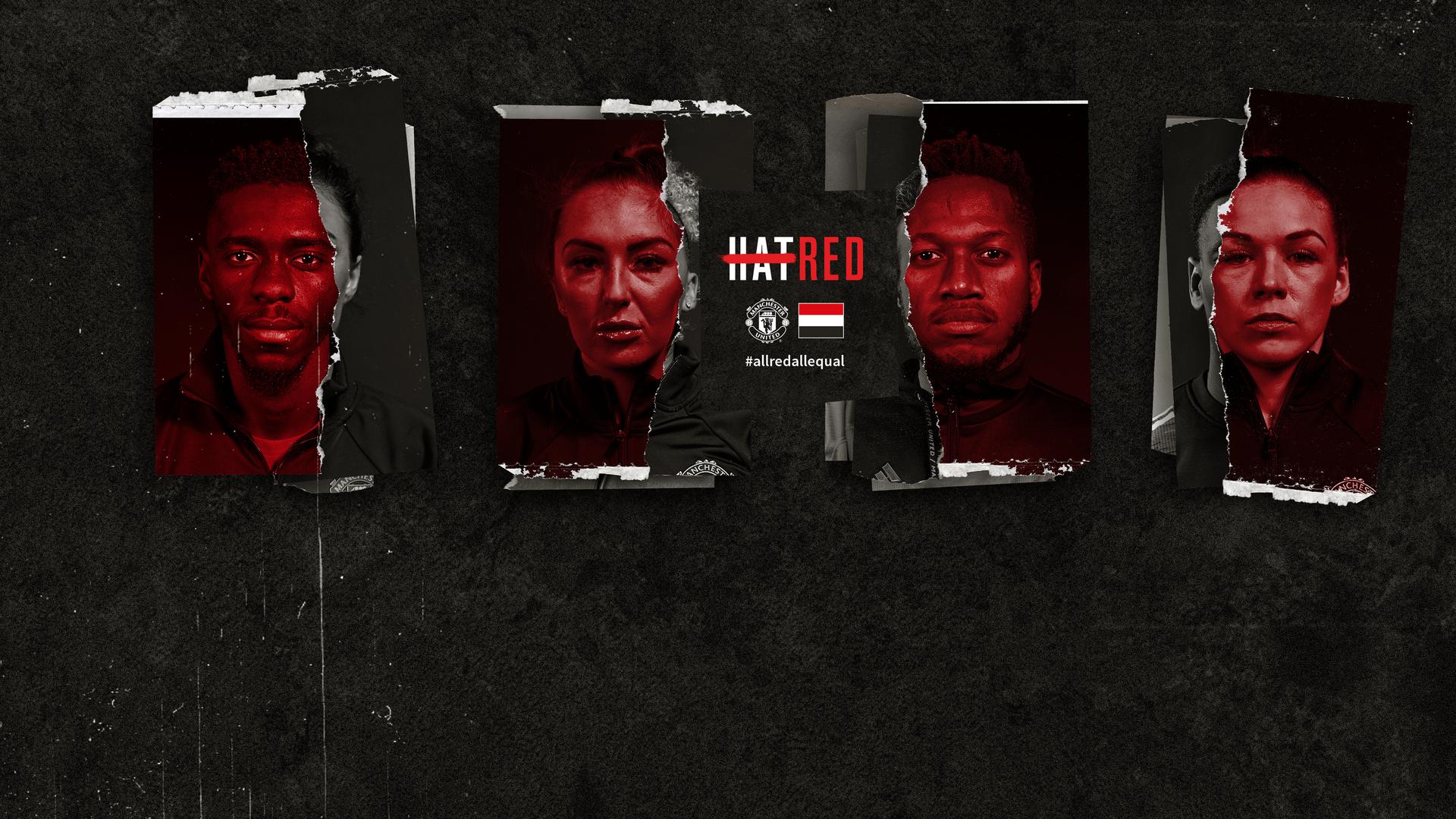 Manchester United S Anti Discrimination Campaign Wants Fans To See Red Manchester United