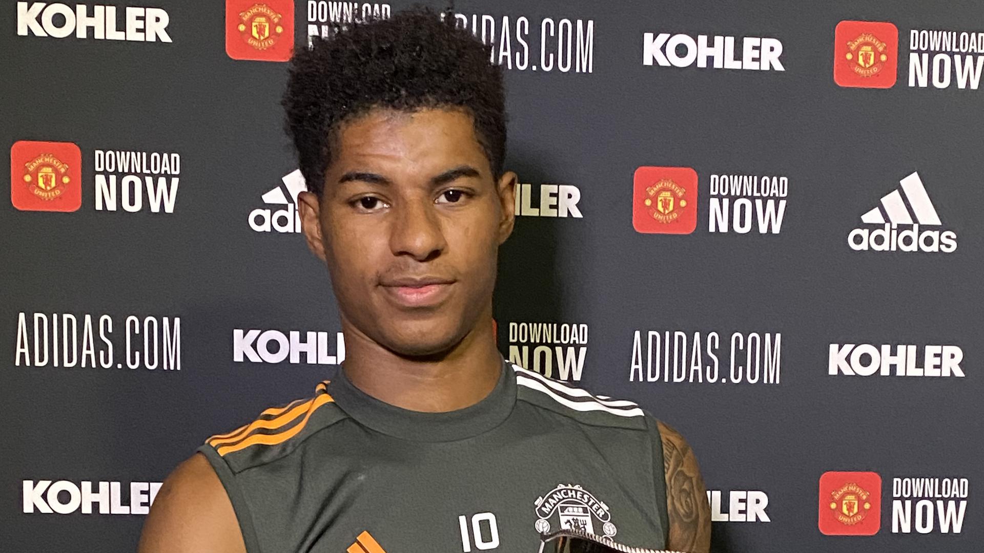 Man Utd Striker Marcus Rashford Recognised With Pfa Merit Award Manchester United