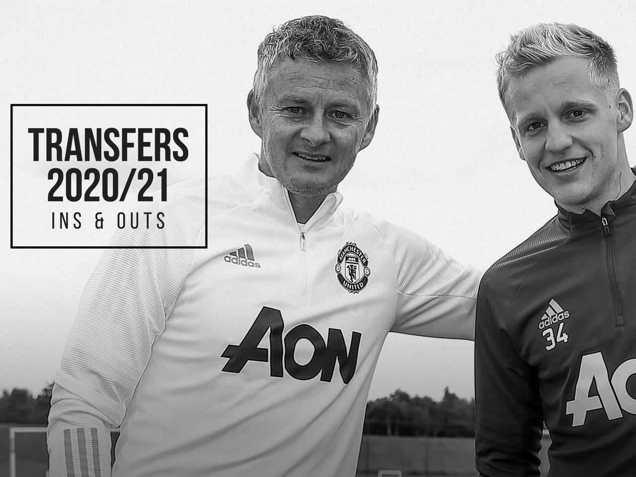 Man Utd ins and outs of the summer transfer window in 2020