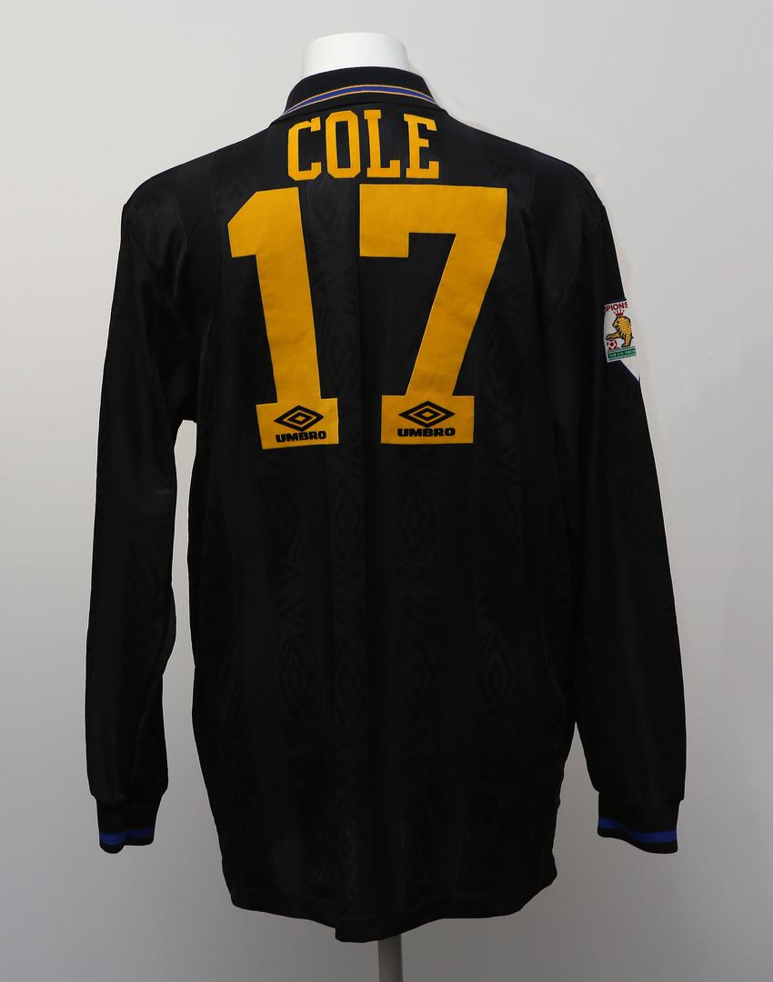 Andy Cole away shirt 1994 95 Manchester United