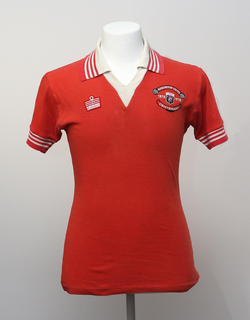 Man united centenary shirt sales