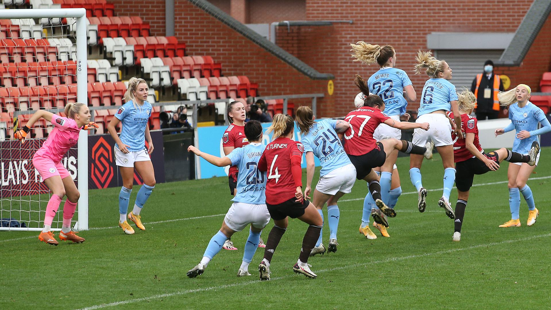 Match preview for Man City v Man Utd in WSL on 12 February