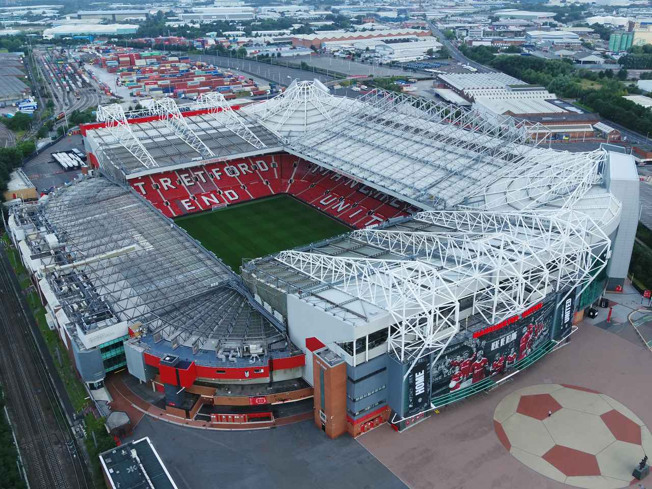 Here We Belong Banner Unveiled At Old Trafford For Man Utd V Leeds Manchester United