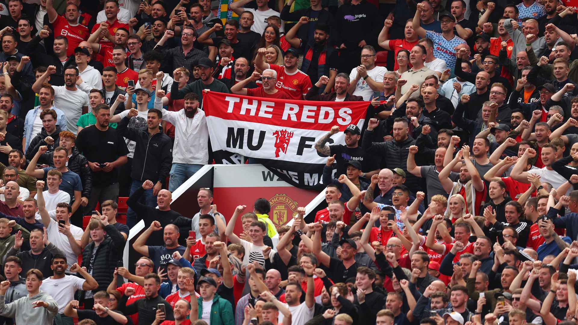 Club Brugge Fans singing loud at Old Trafford, Manchester United 3