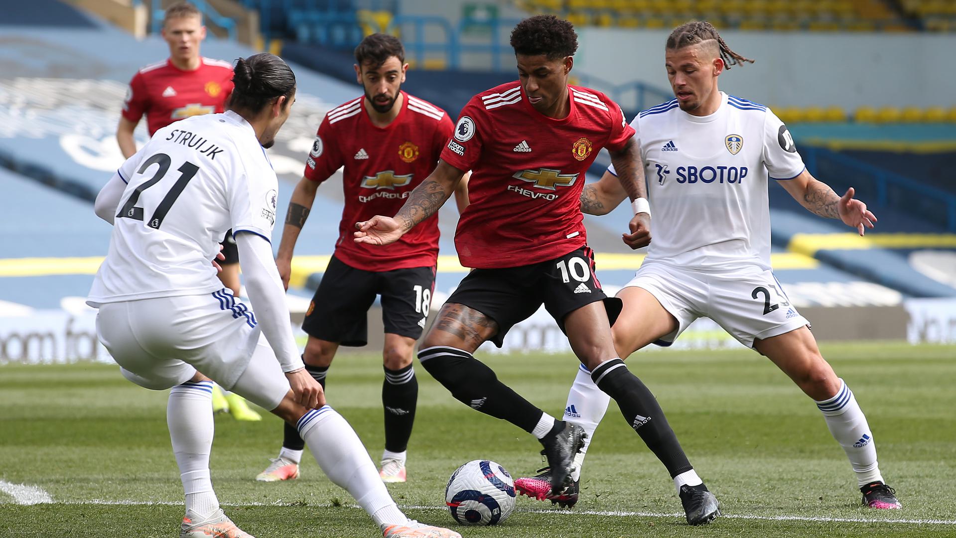 Match Gallery Leeds v Man Utd 25 April 2021 Manchester United