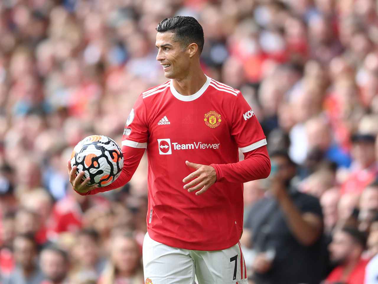 Cristiano Ronaldo gagal meraih gelar bersama Manchester United