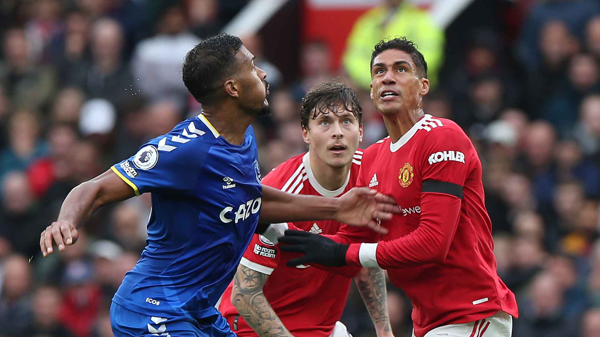 Match report Man Utd 1 Everton 1  Manchester United