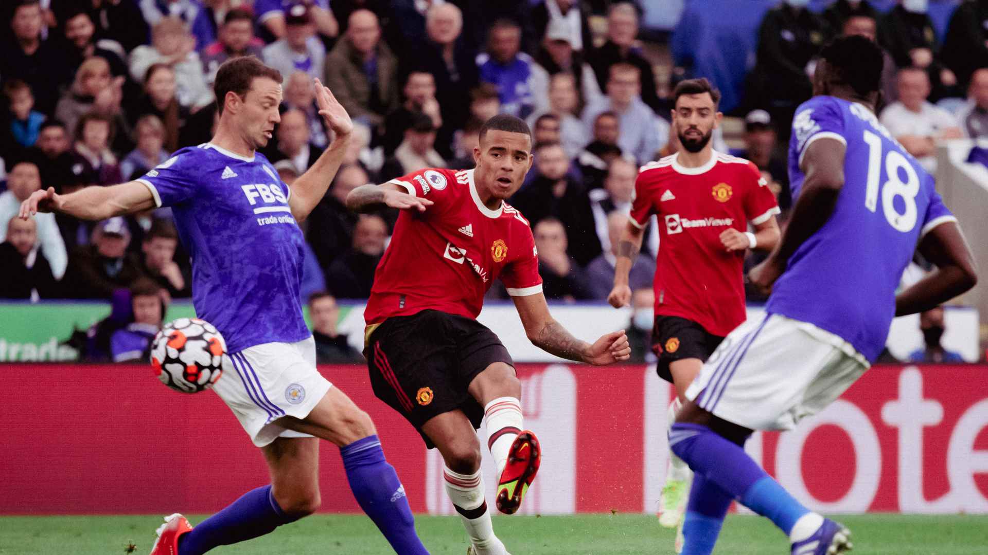 Match Report Leicester City 4 Man Utd 2, 16 October 2021 Manchester United
