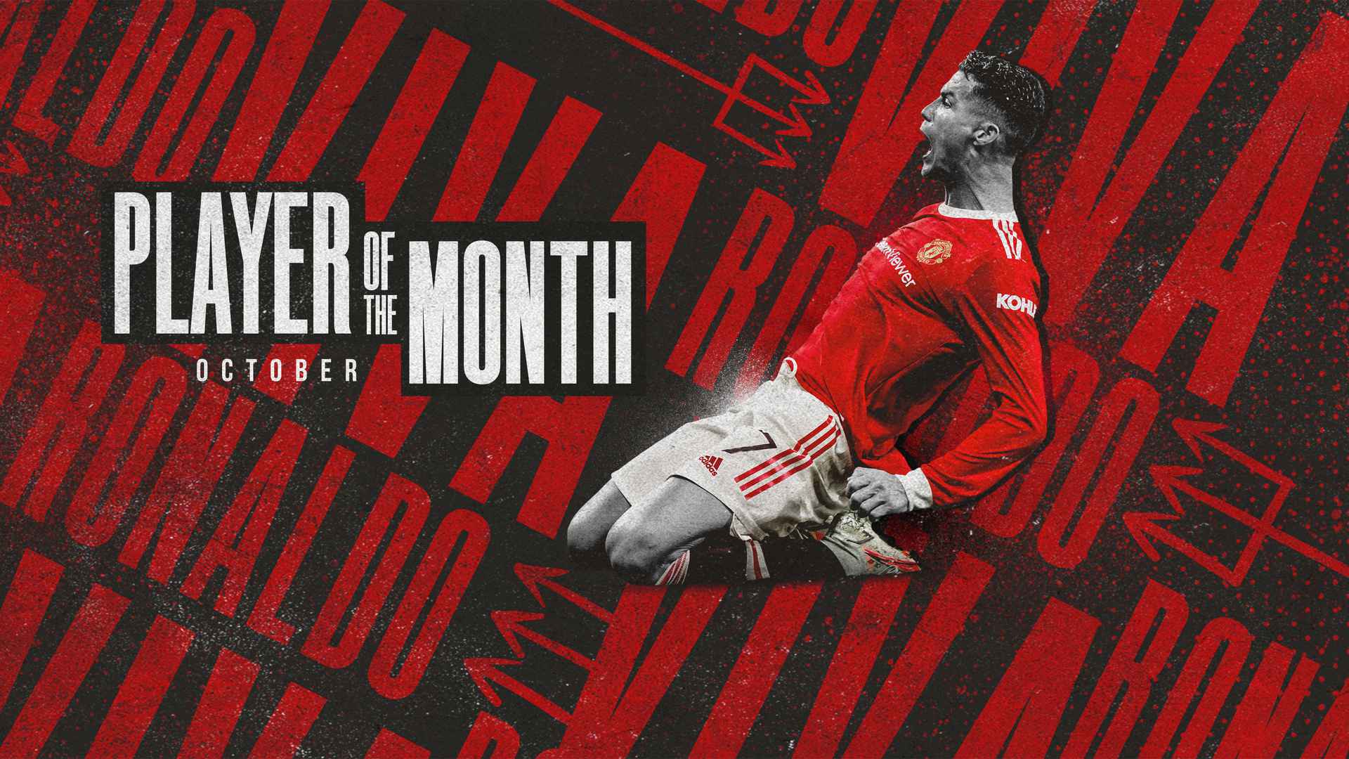 Cristiano Ronaldo named Man United Player of the Month October 2021