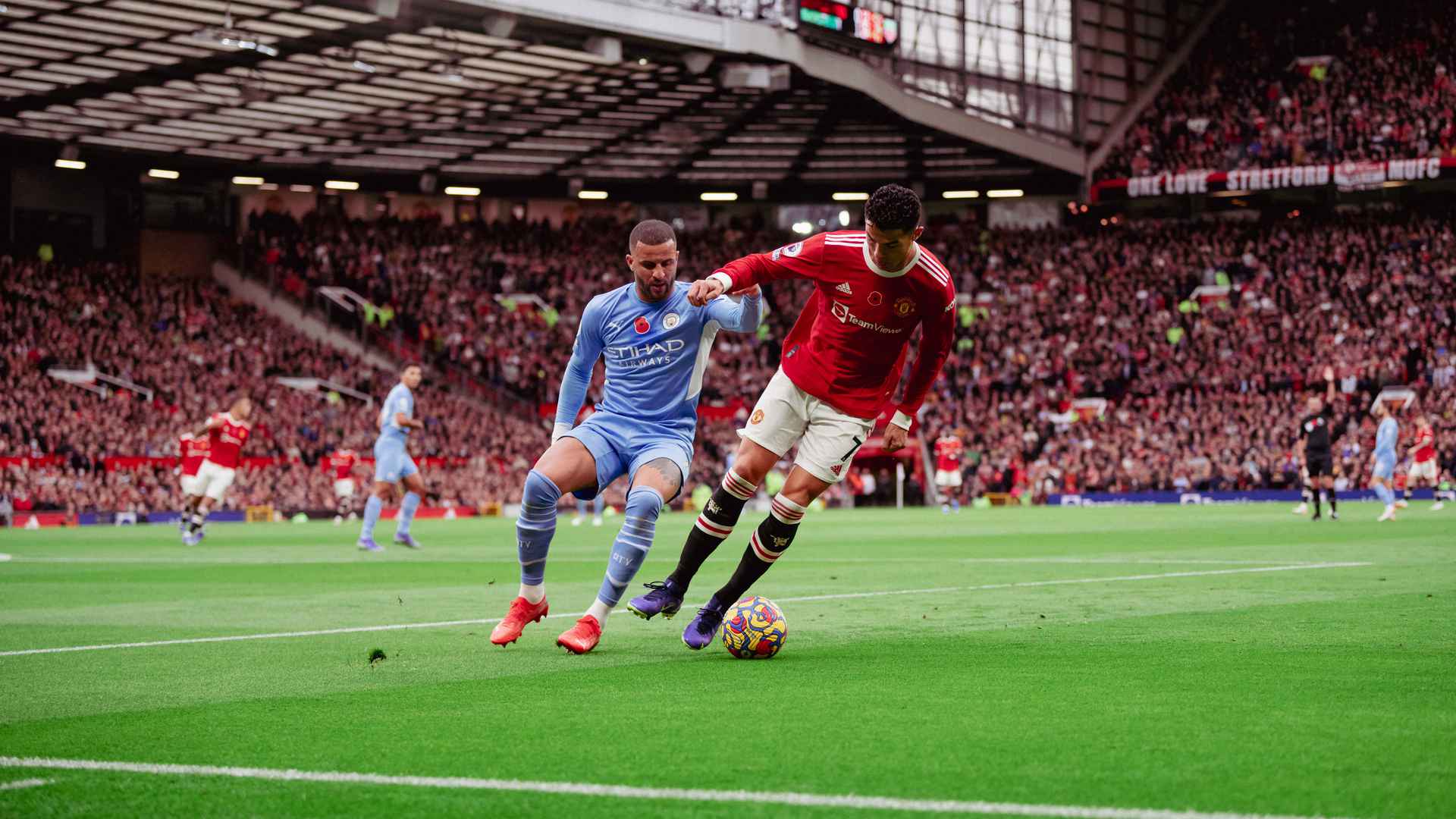 Premier League 2021 22 Man Utd 0 Manchester City 2 | Manchester United