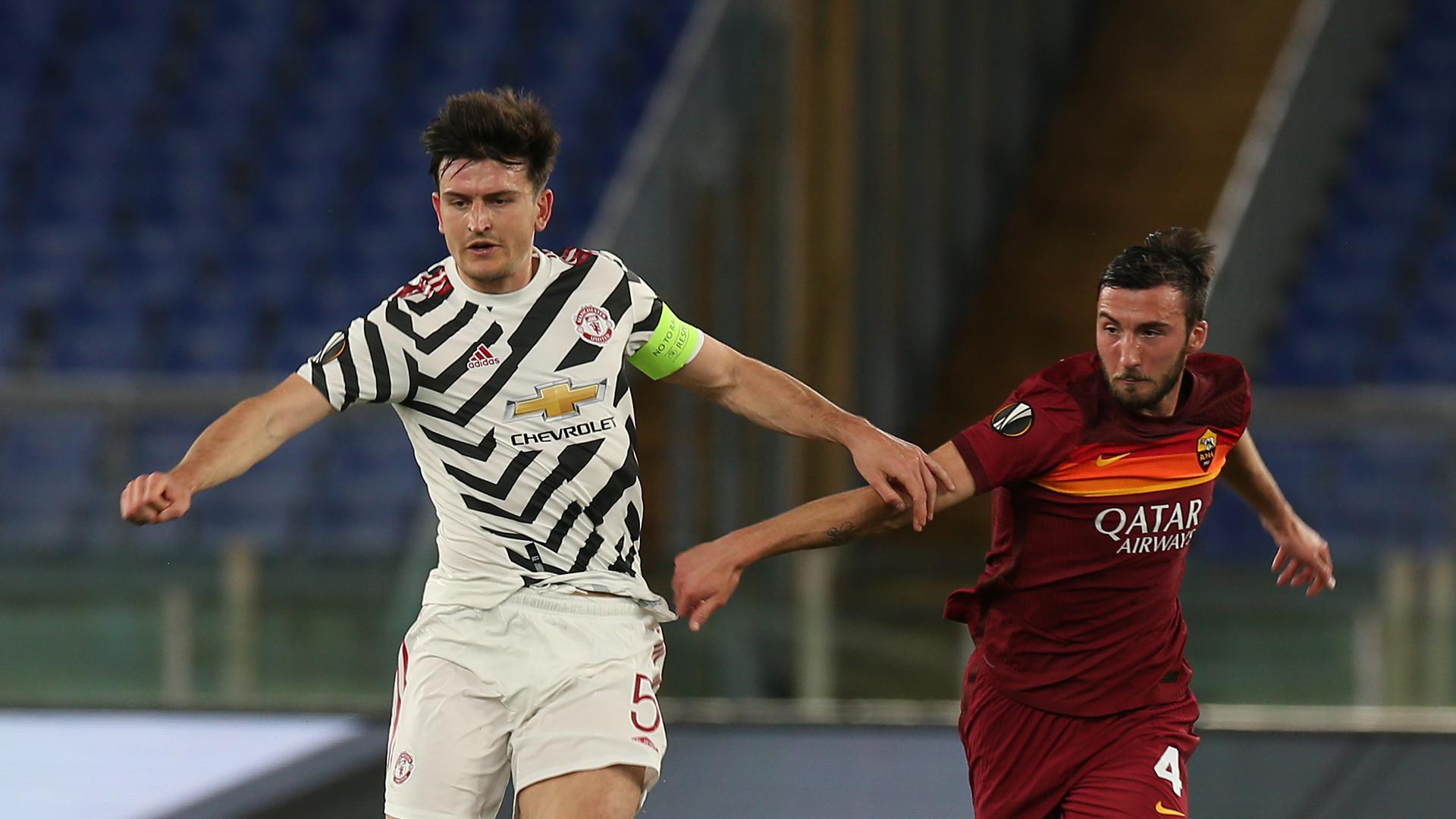 Harry Maguire reacts to reaching Europa League Final 6 May ...