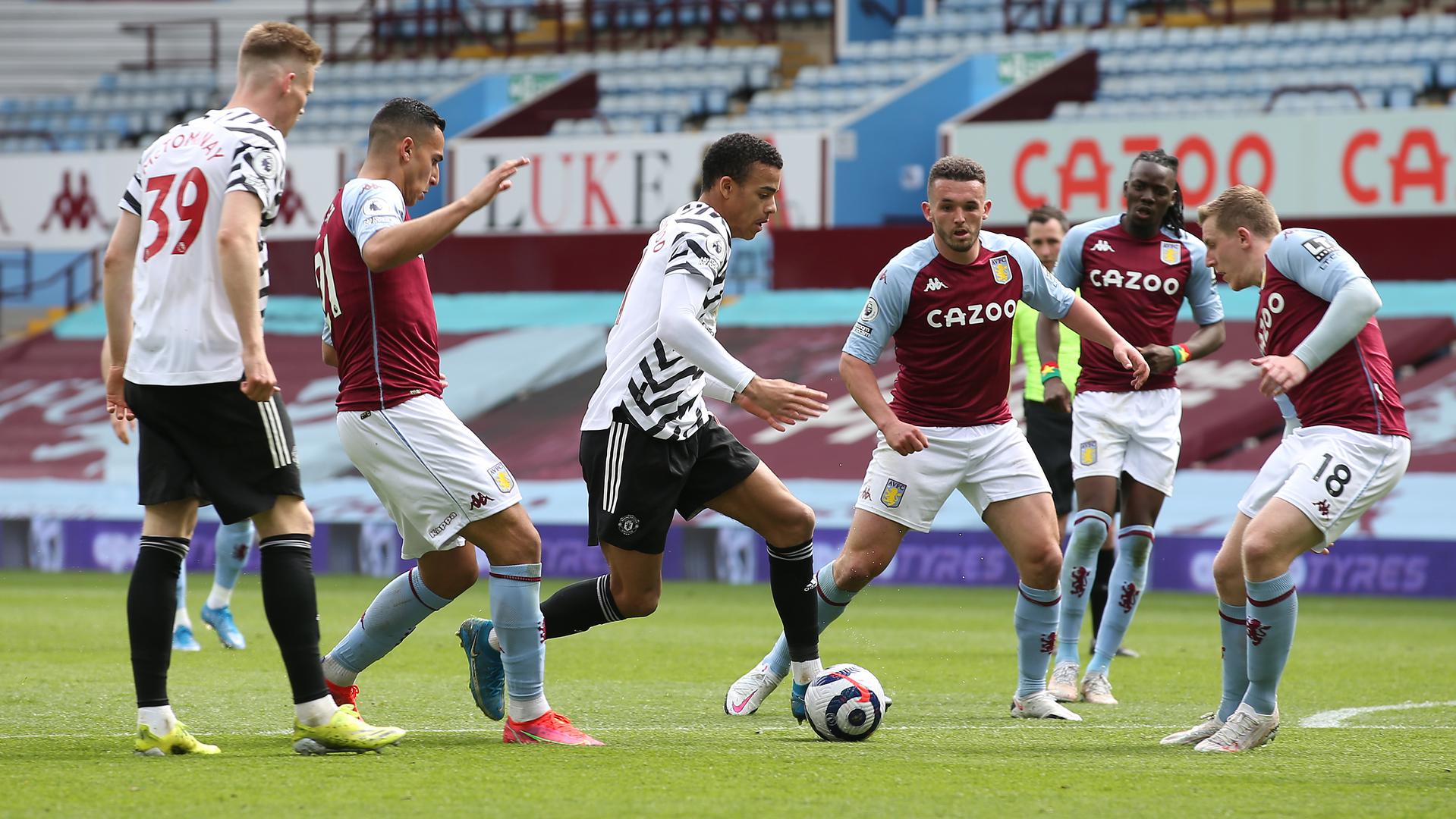 Aston Villa v Man United match pics 9 May 2021 Manchester United
