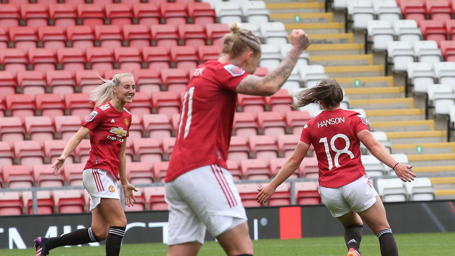 Match report MU Women 2 Everton Women 0  Manchester United