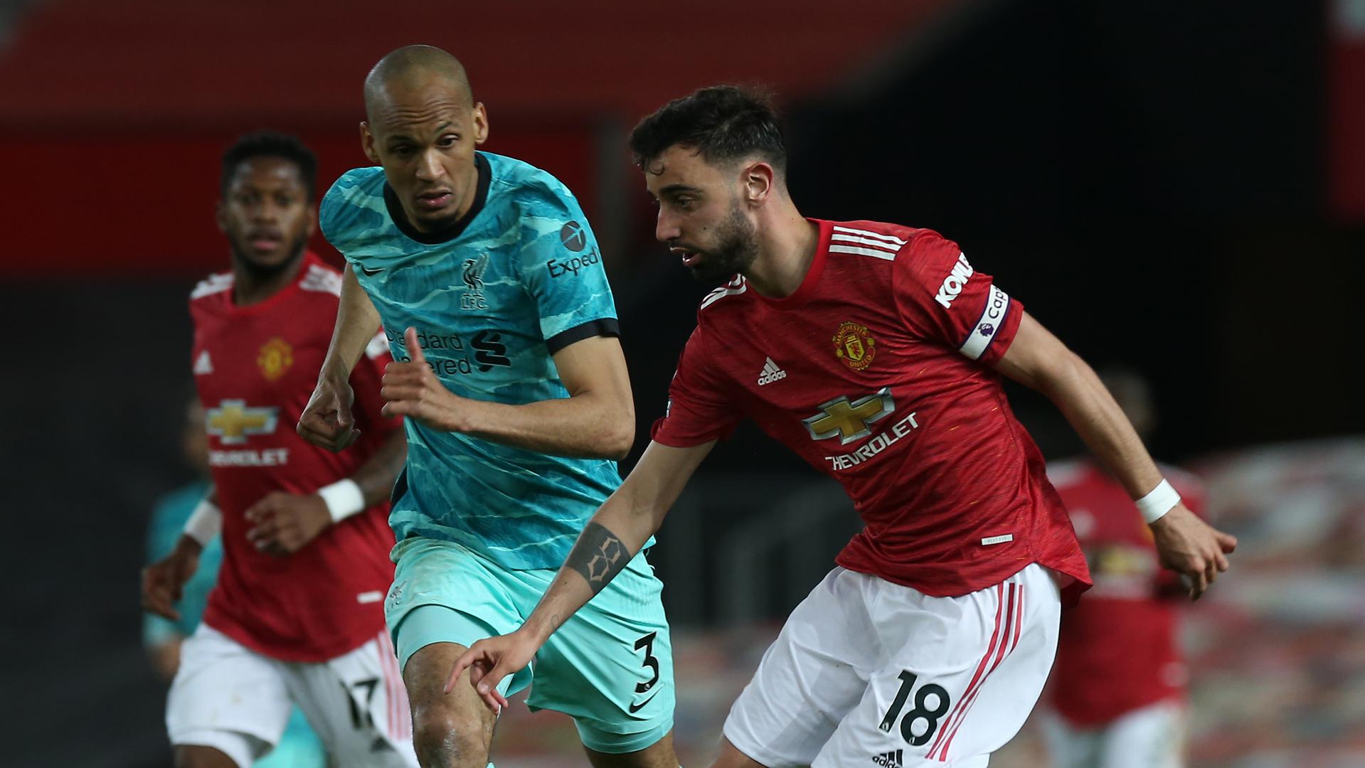 Premier League 2020 21 Man Utd 2 Liverpool 4 Manchester United